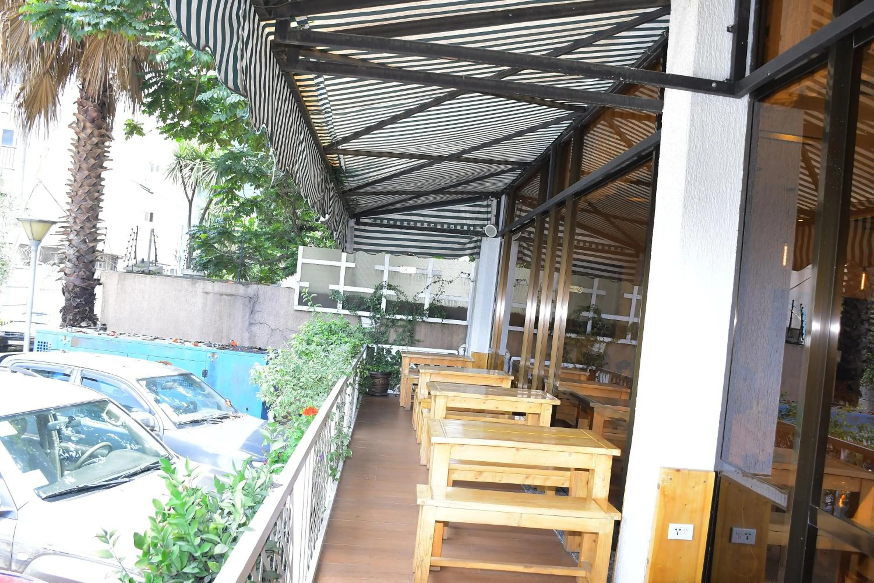 Patio in Sun View Hotel