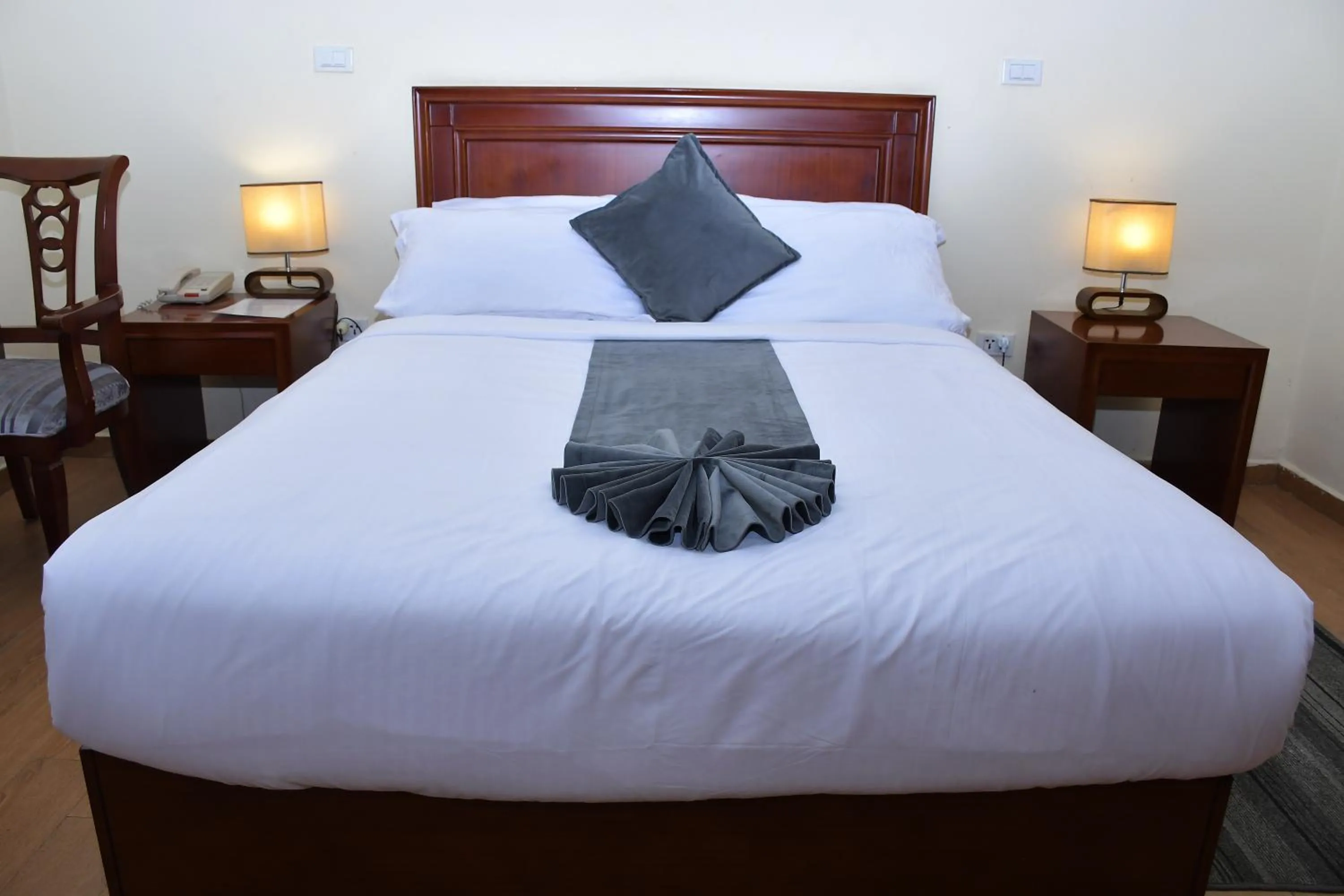 Bed in Sun View Hotel