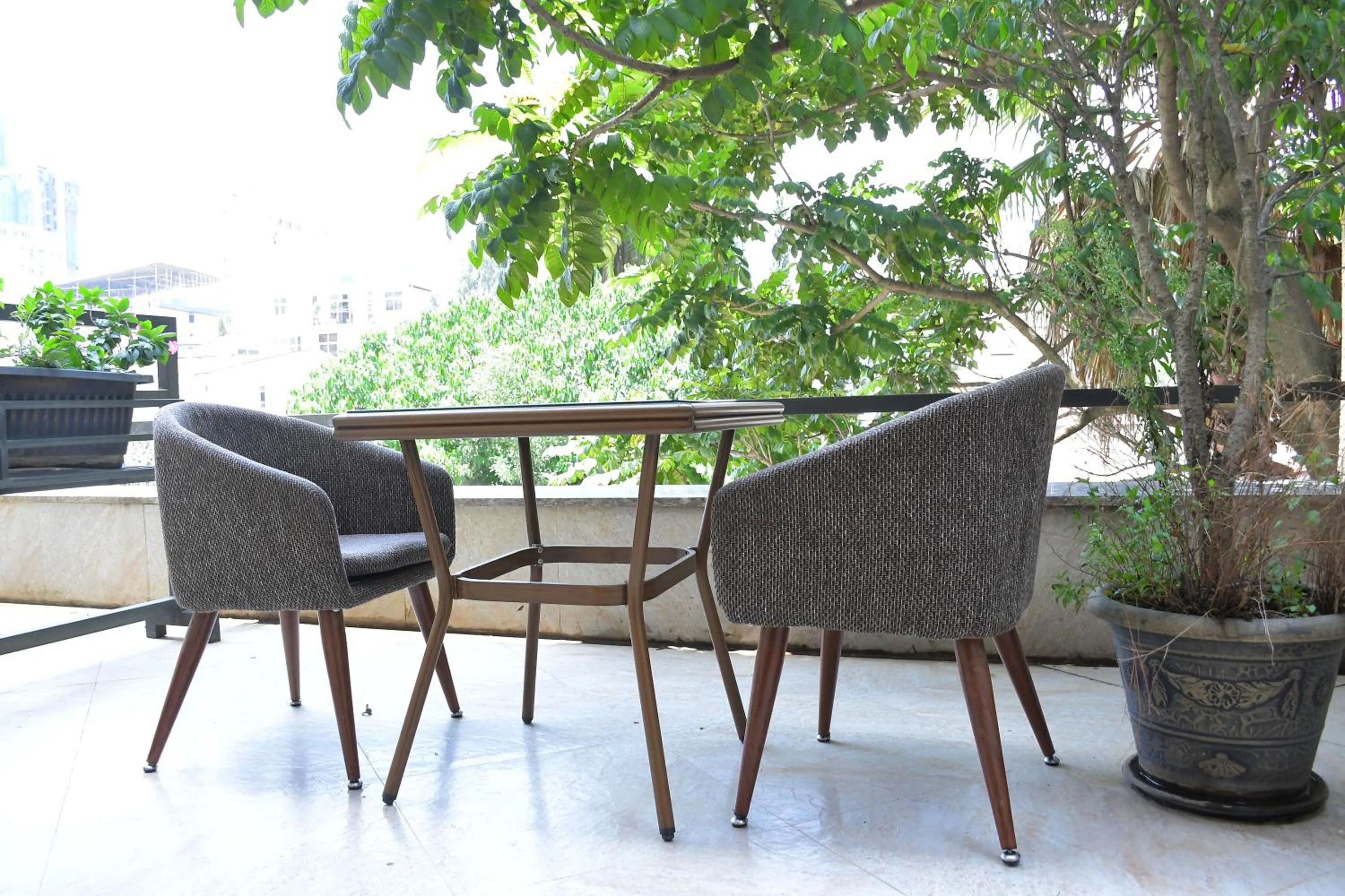 Patio in Sun View Hotel