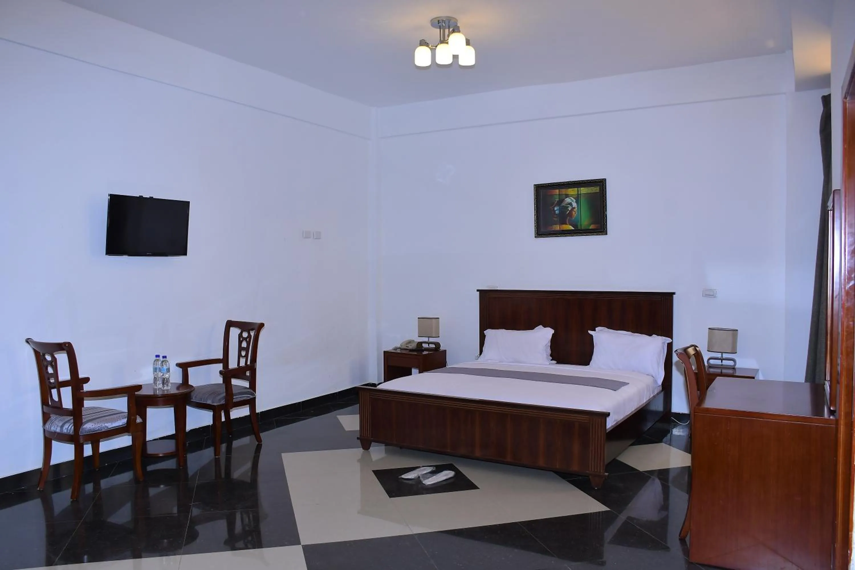 Bed in Sun View Hotel