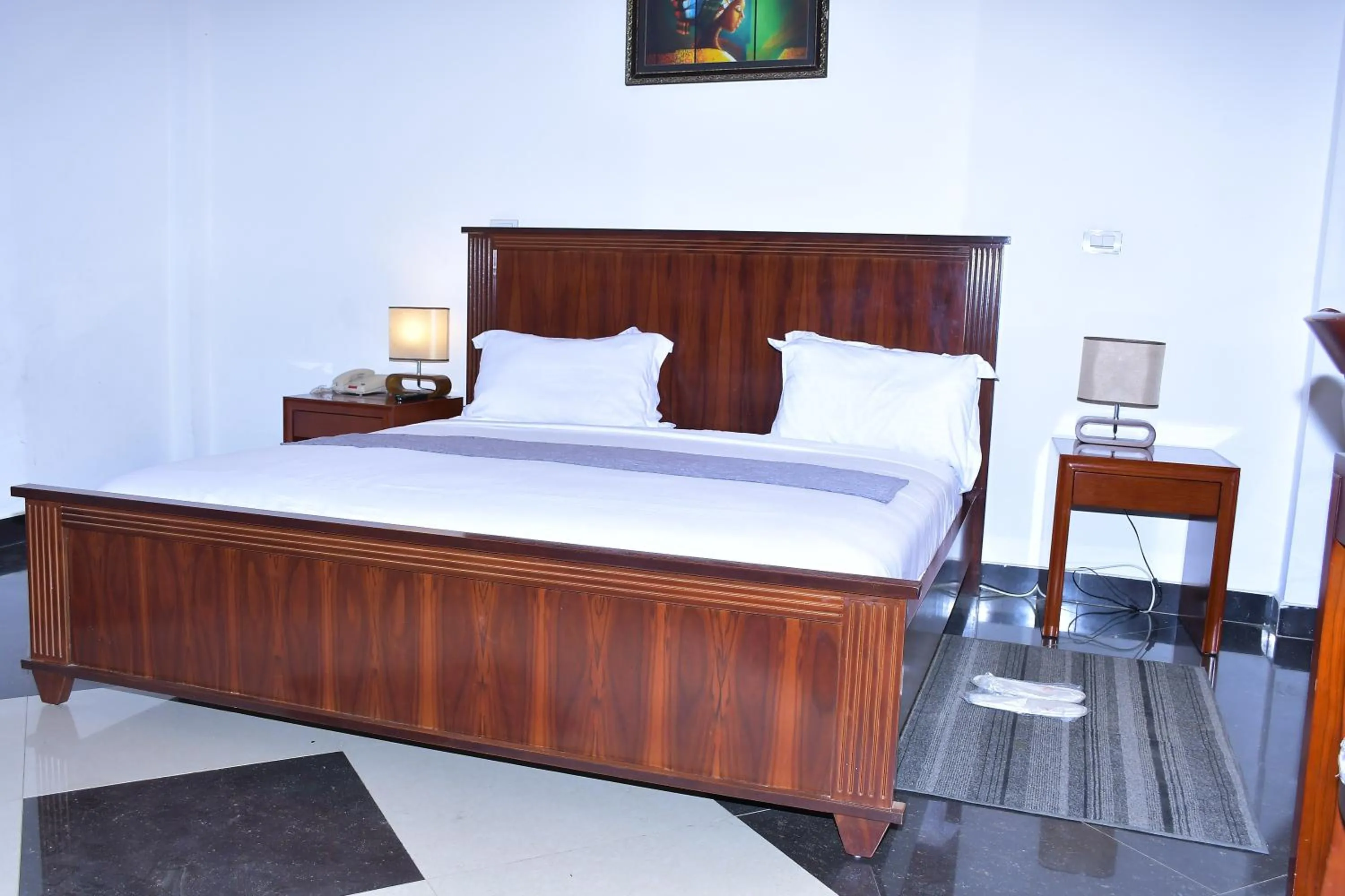 Bed in Sun View Hotel
