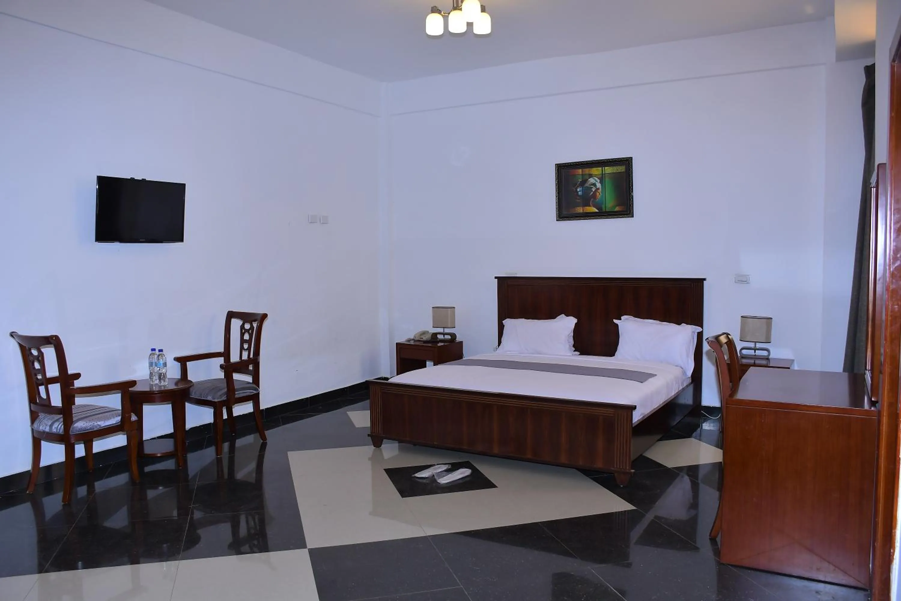 Bed in Sun View Hotel