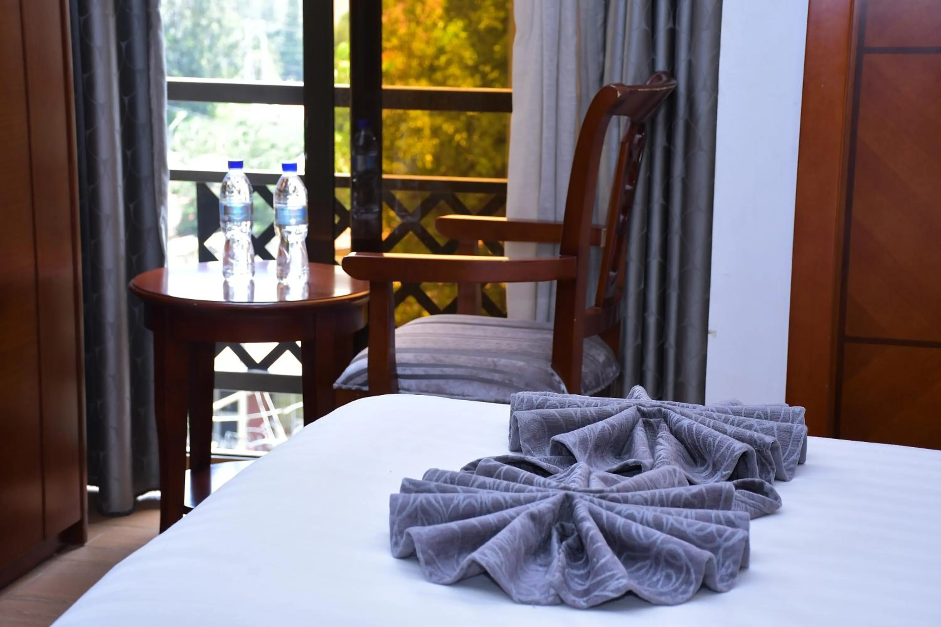 Bed in Sun View Hotel