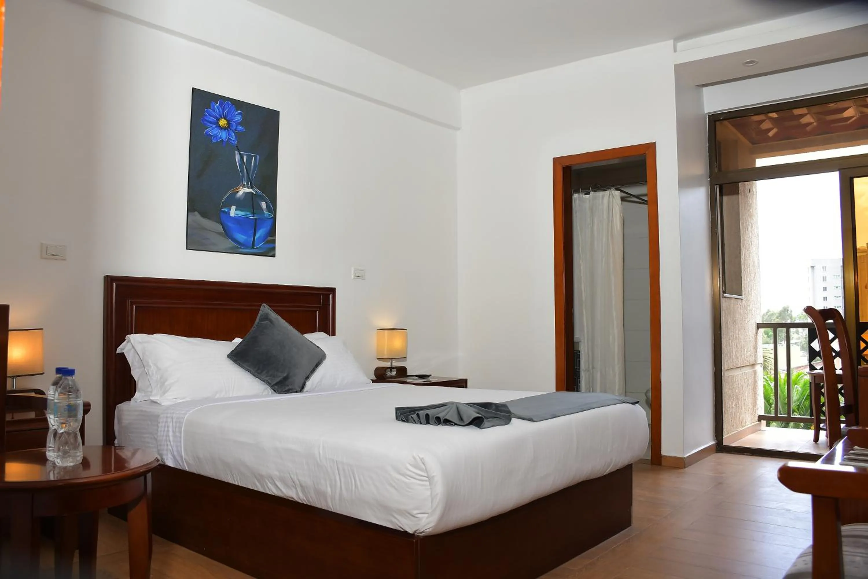 Bed in Sun View Hotel