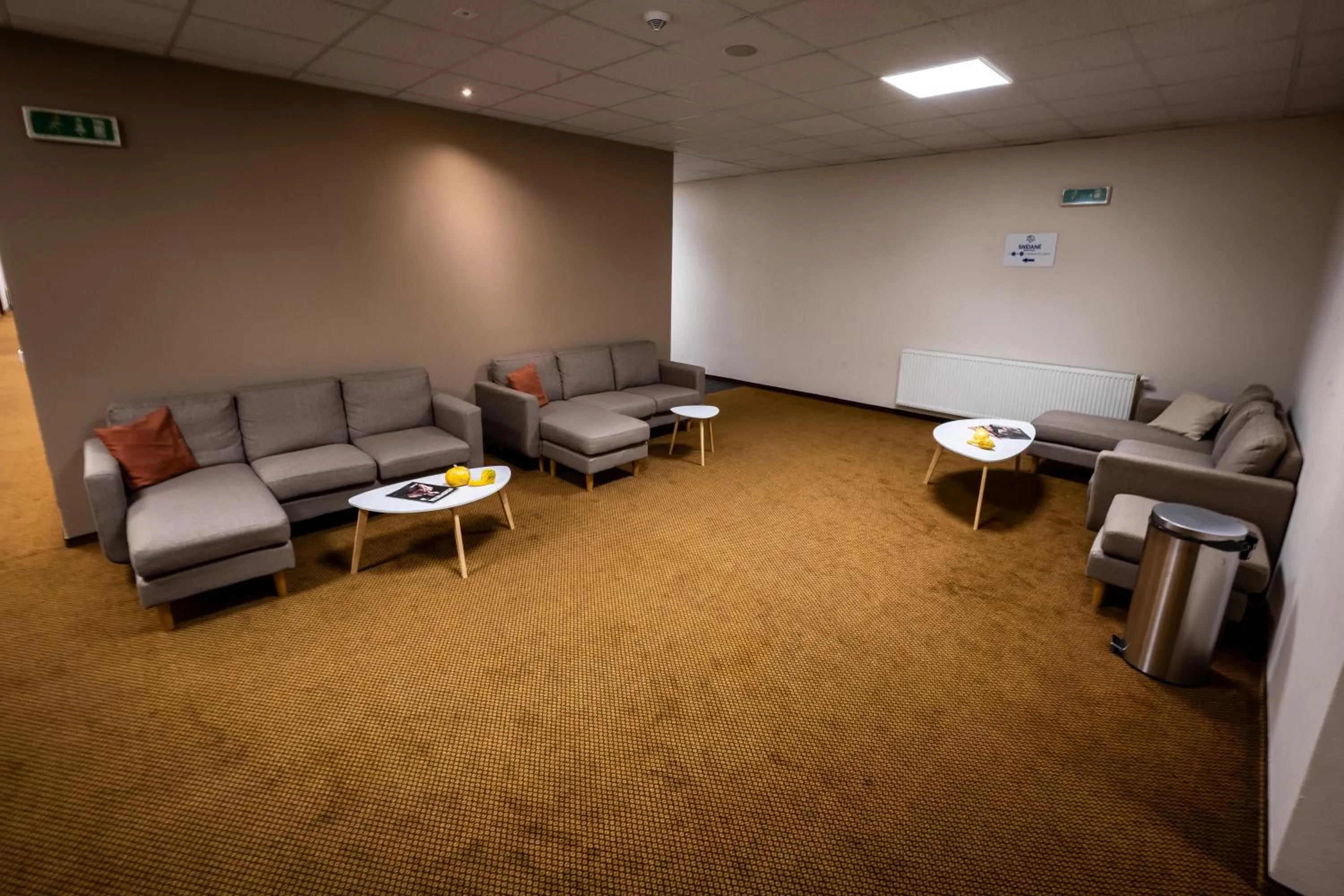 Seating area in Hotel Opava - free parking