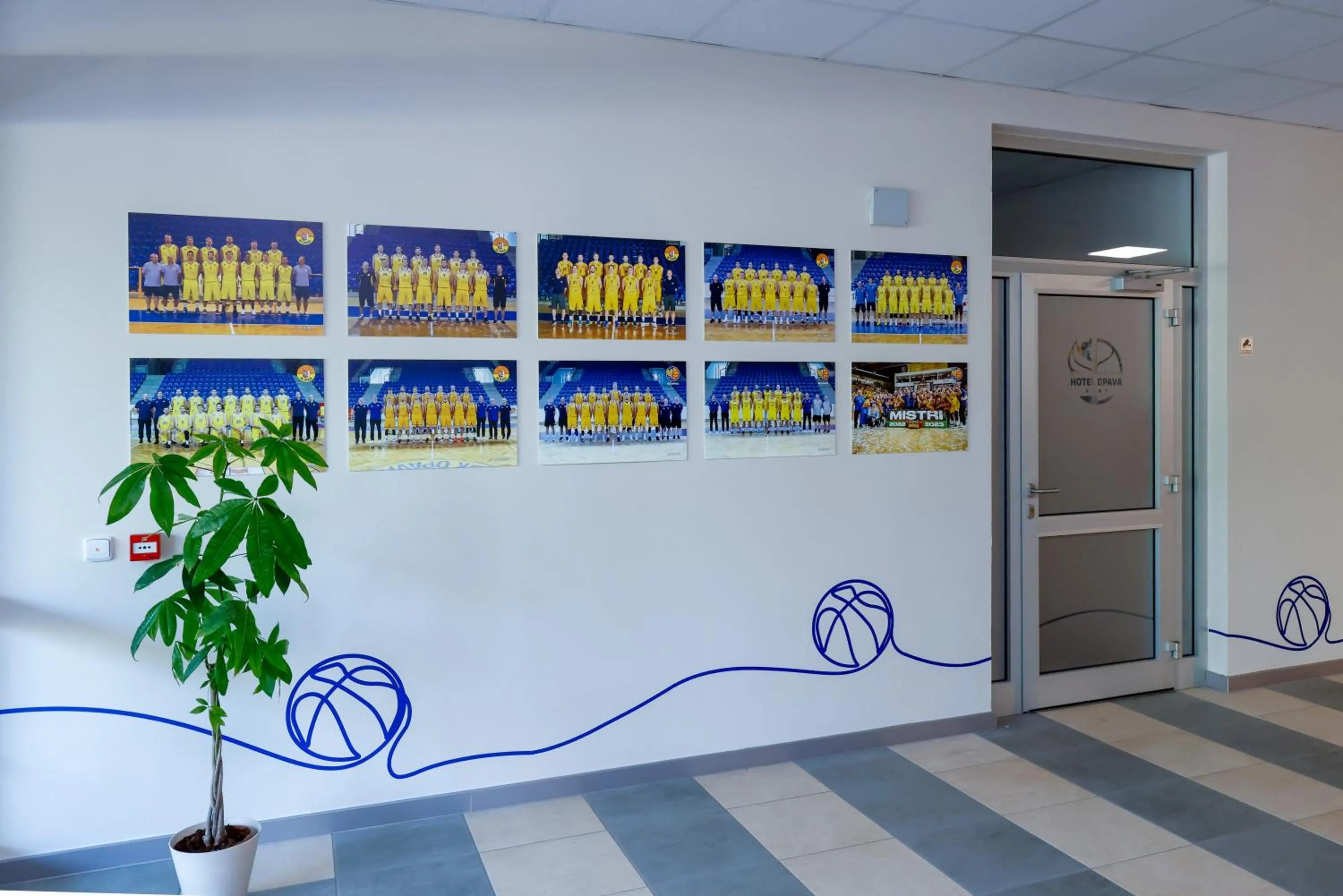 Lobby or reception in Hotel Opava - free parking