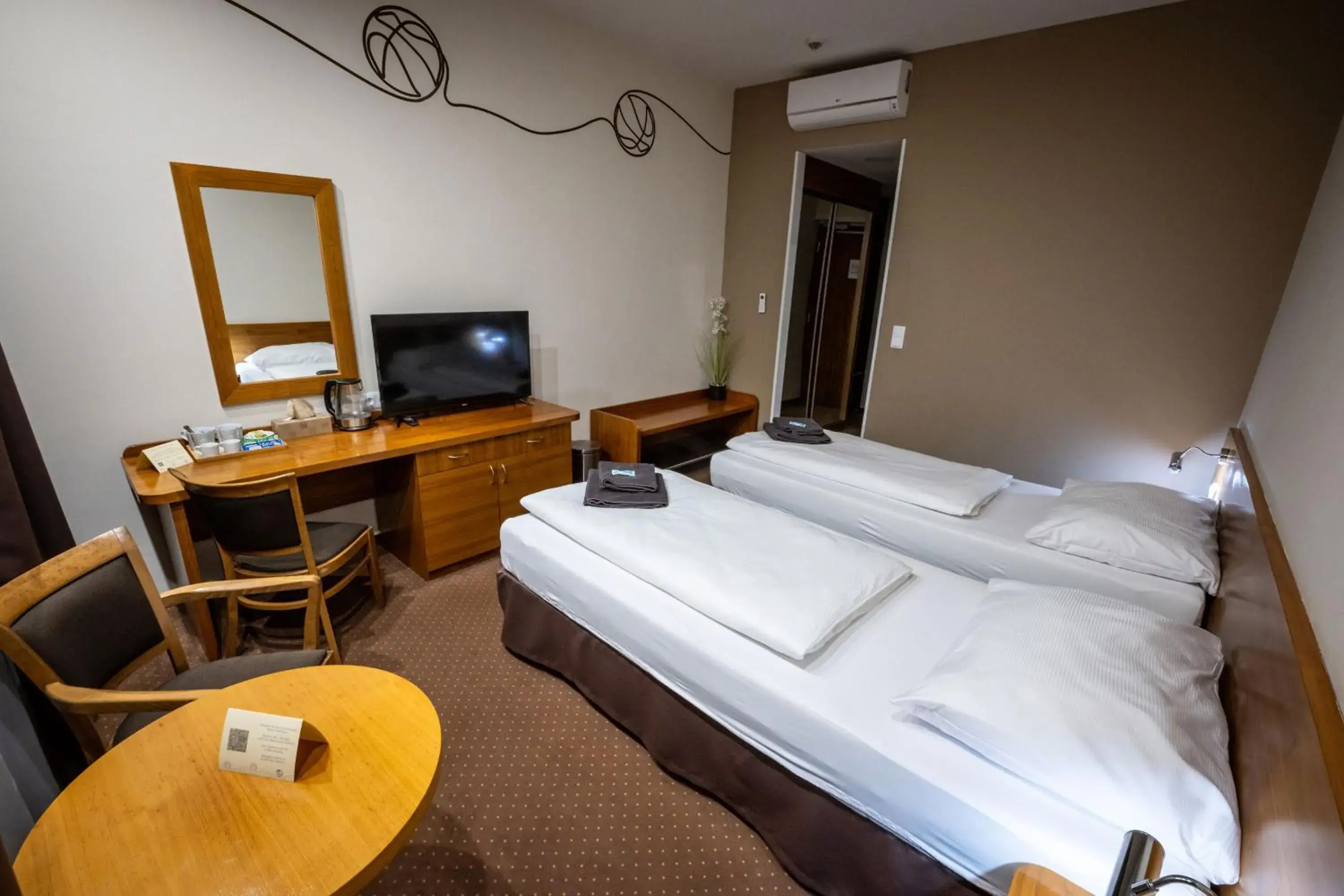 Double or Twin Room - Disability Access in Hotel Opava - free parking Double or Twin Room - Disability Access in Hotel Opava - free parking