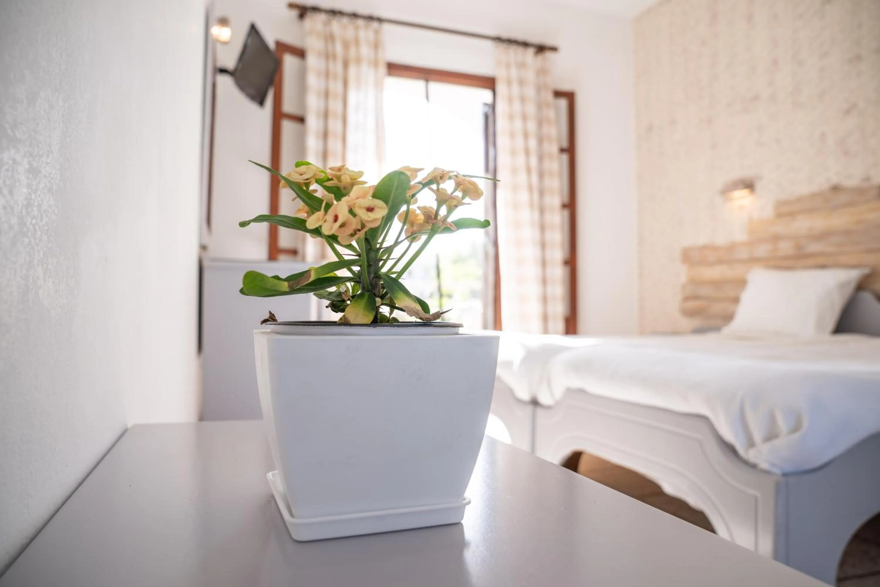 Bed in Villa Del Sol Corfu