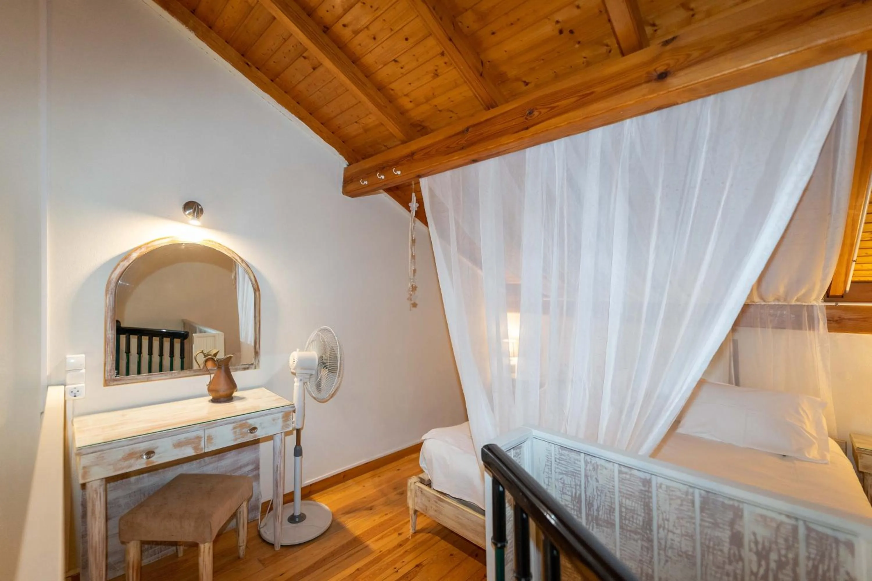 Bed in Villa Del Sol Corfu