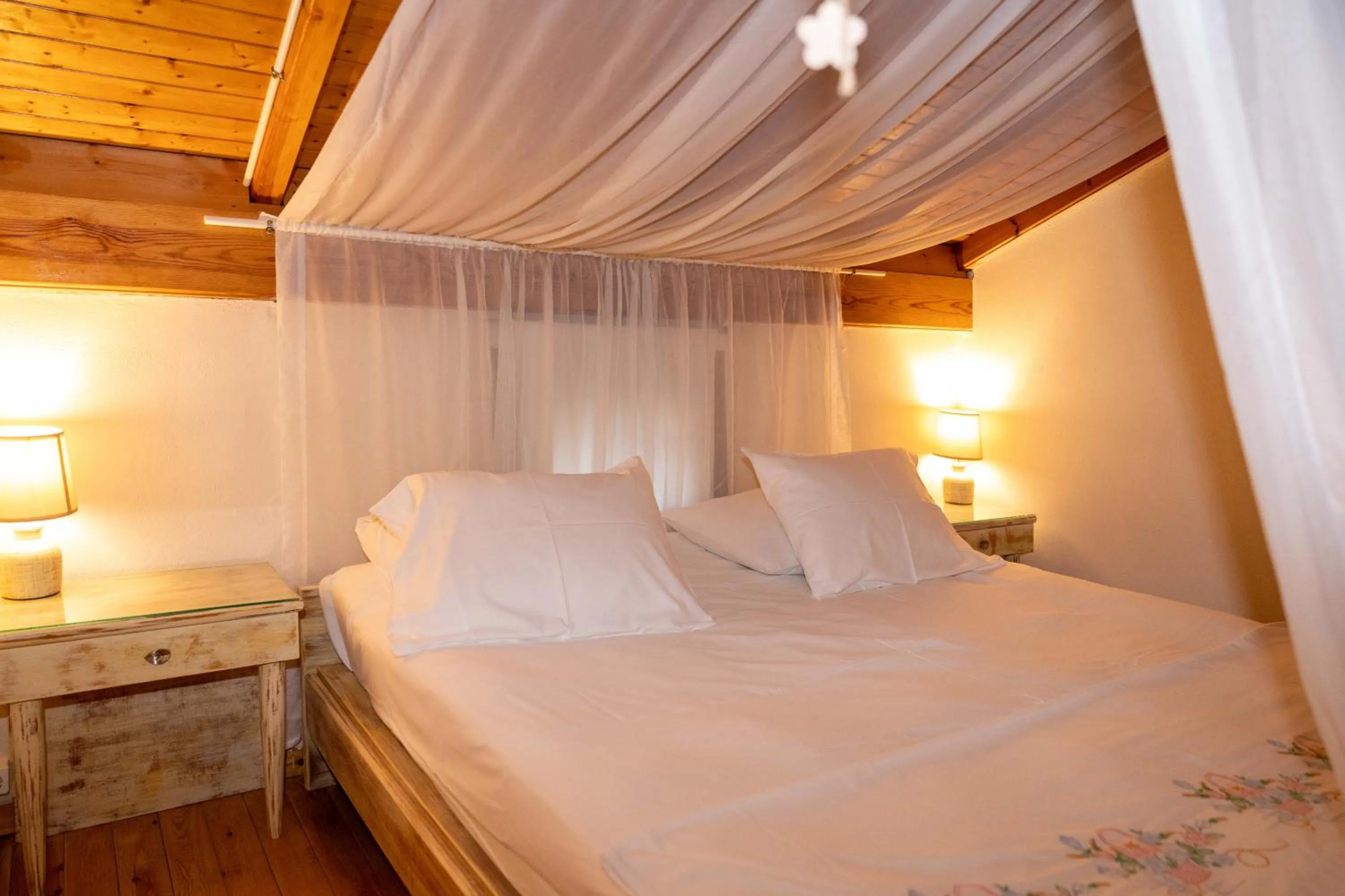 Bed in Villa Del Sol Corfu