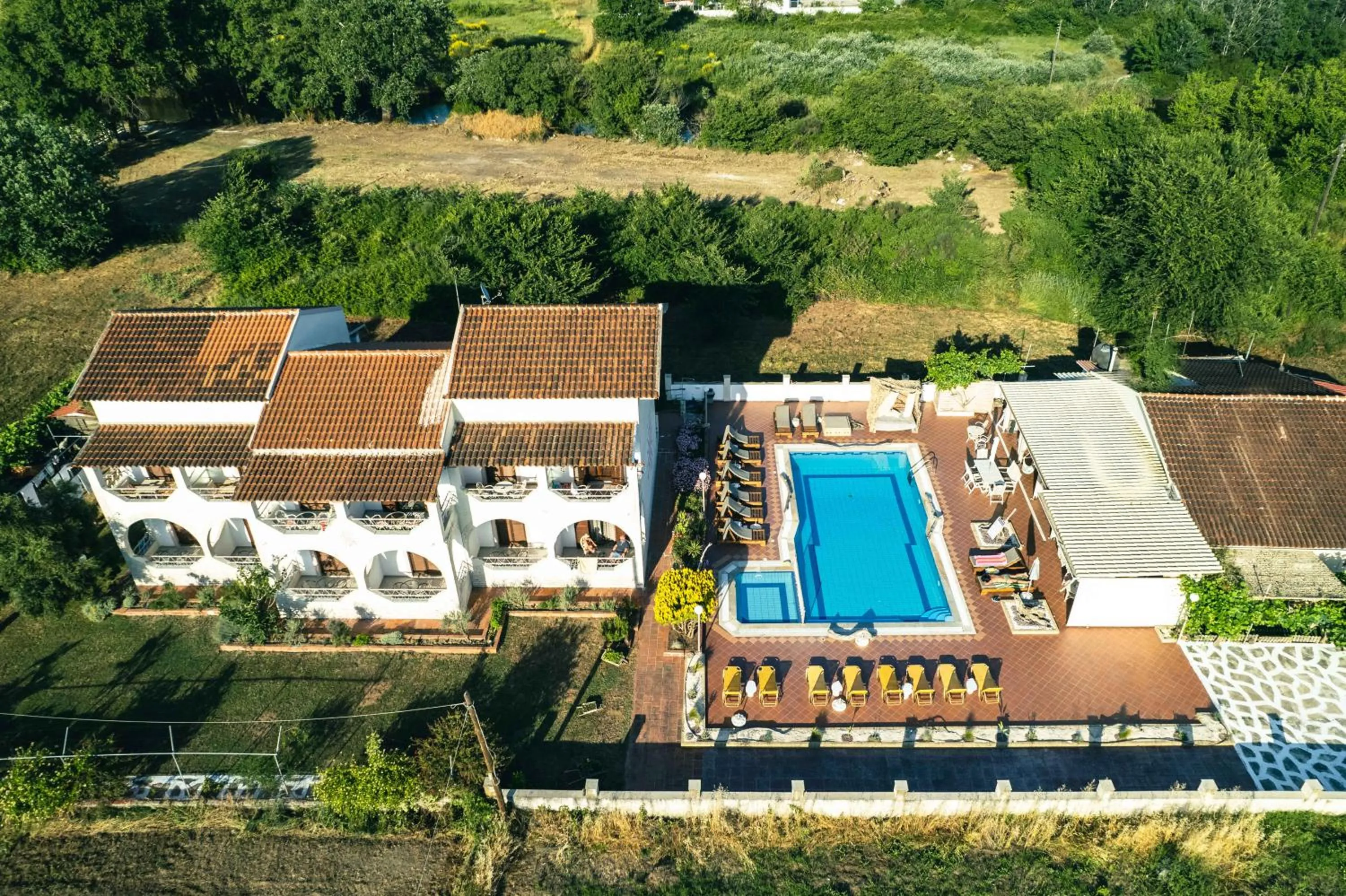 Property building in Villa Del Sol Corfu