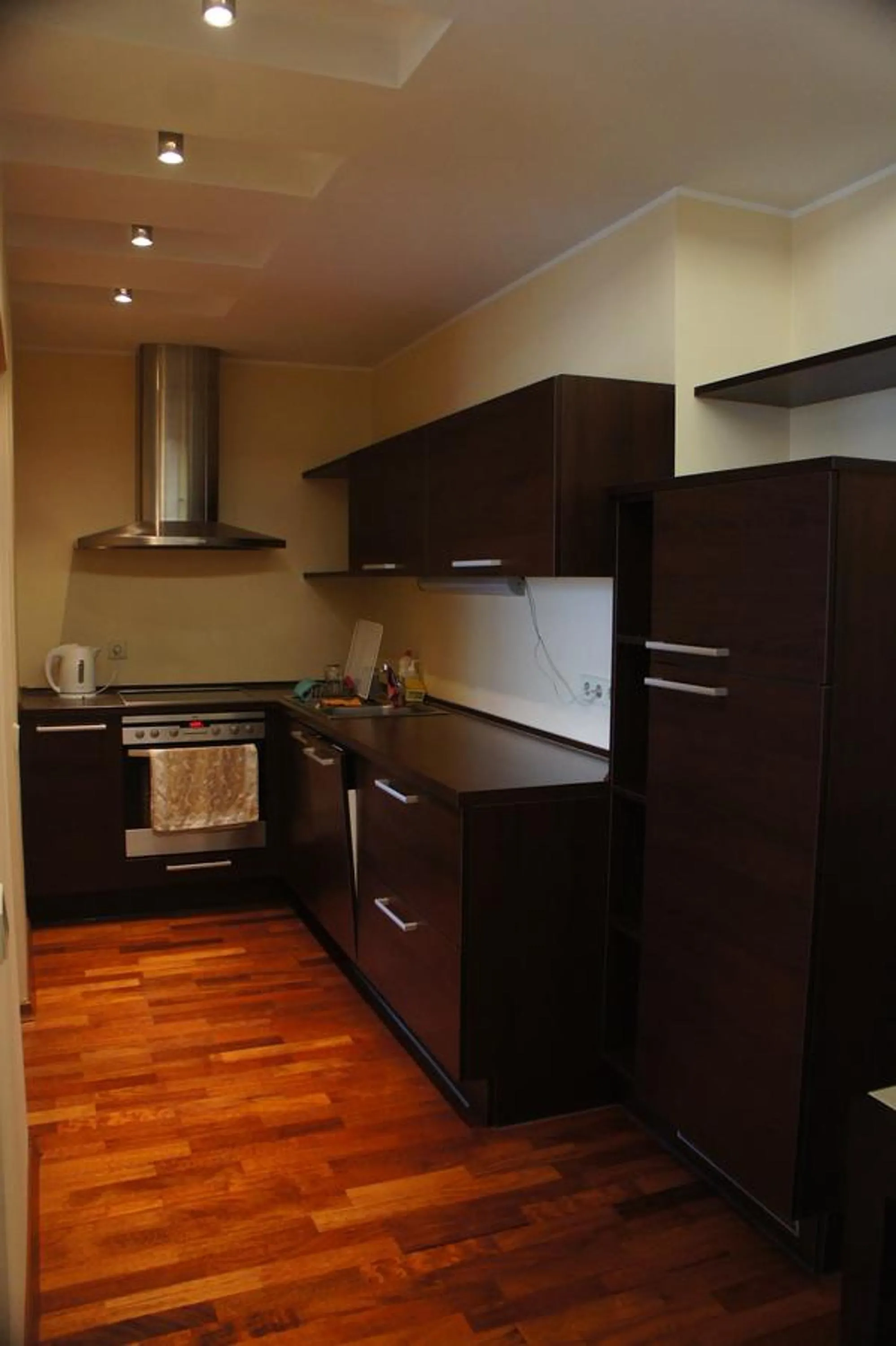 Kitchen or kitchenette in Lyra Apartments
