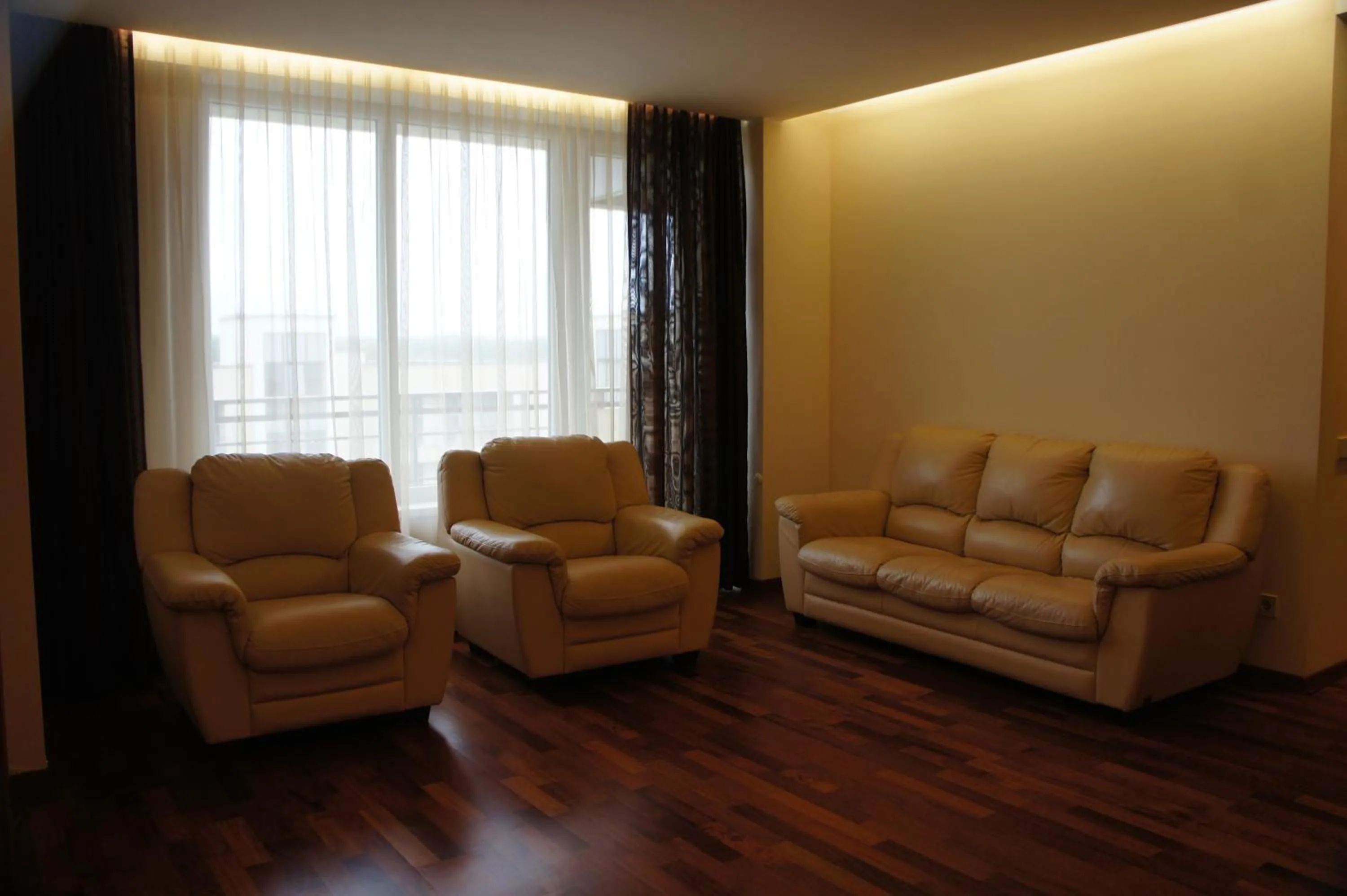 Living room in Lyra Apartments