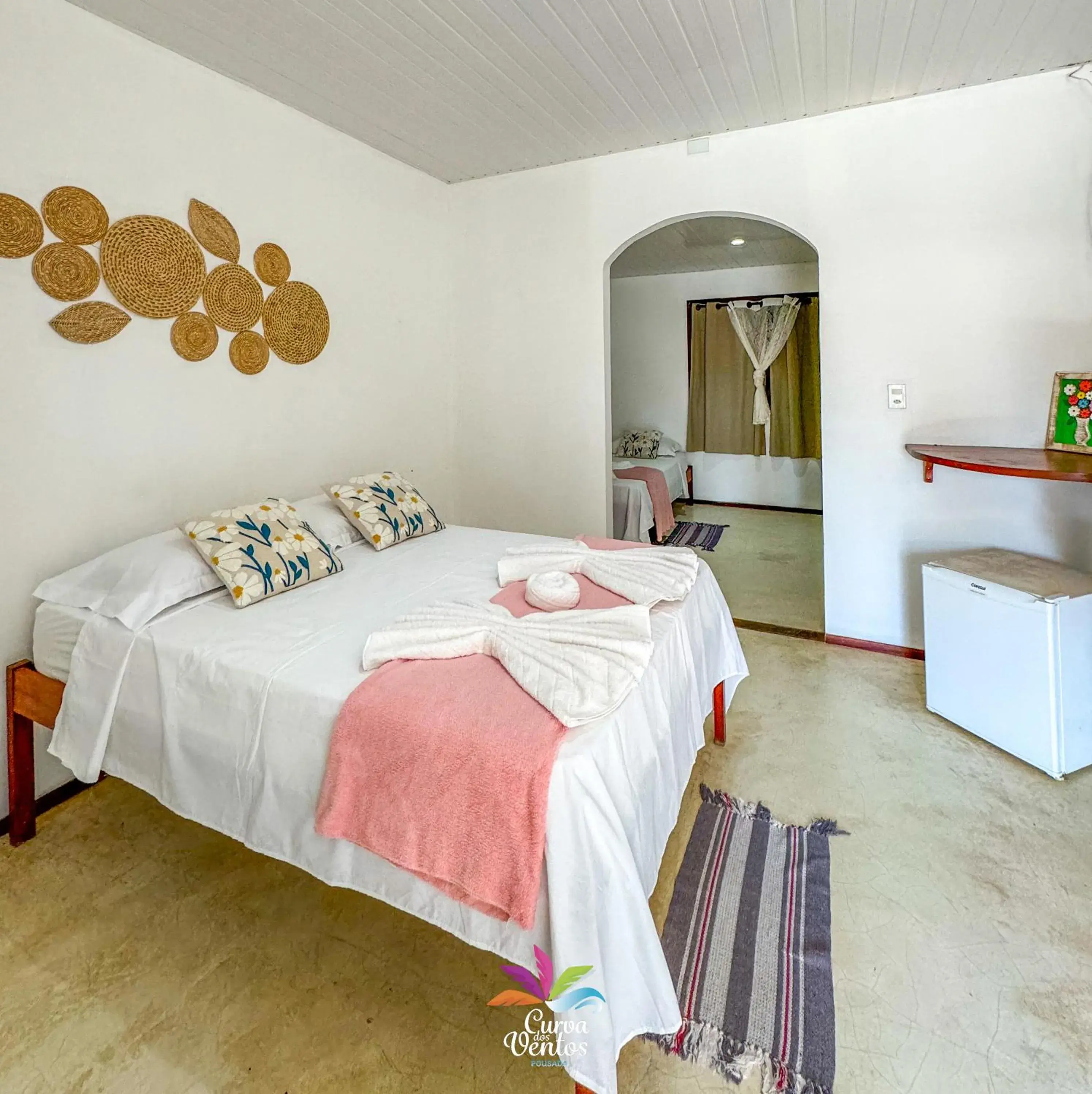 Standard Family Room in Pousada Curva dos Ventos-Próximo à praia com café da manhã em Icaraí de Amontada Standard Family Room in Pousada Curva dos Ventos-Próximo à praia com café da manhã em Icaraí de Amontada