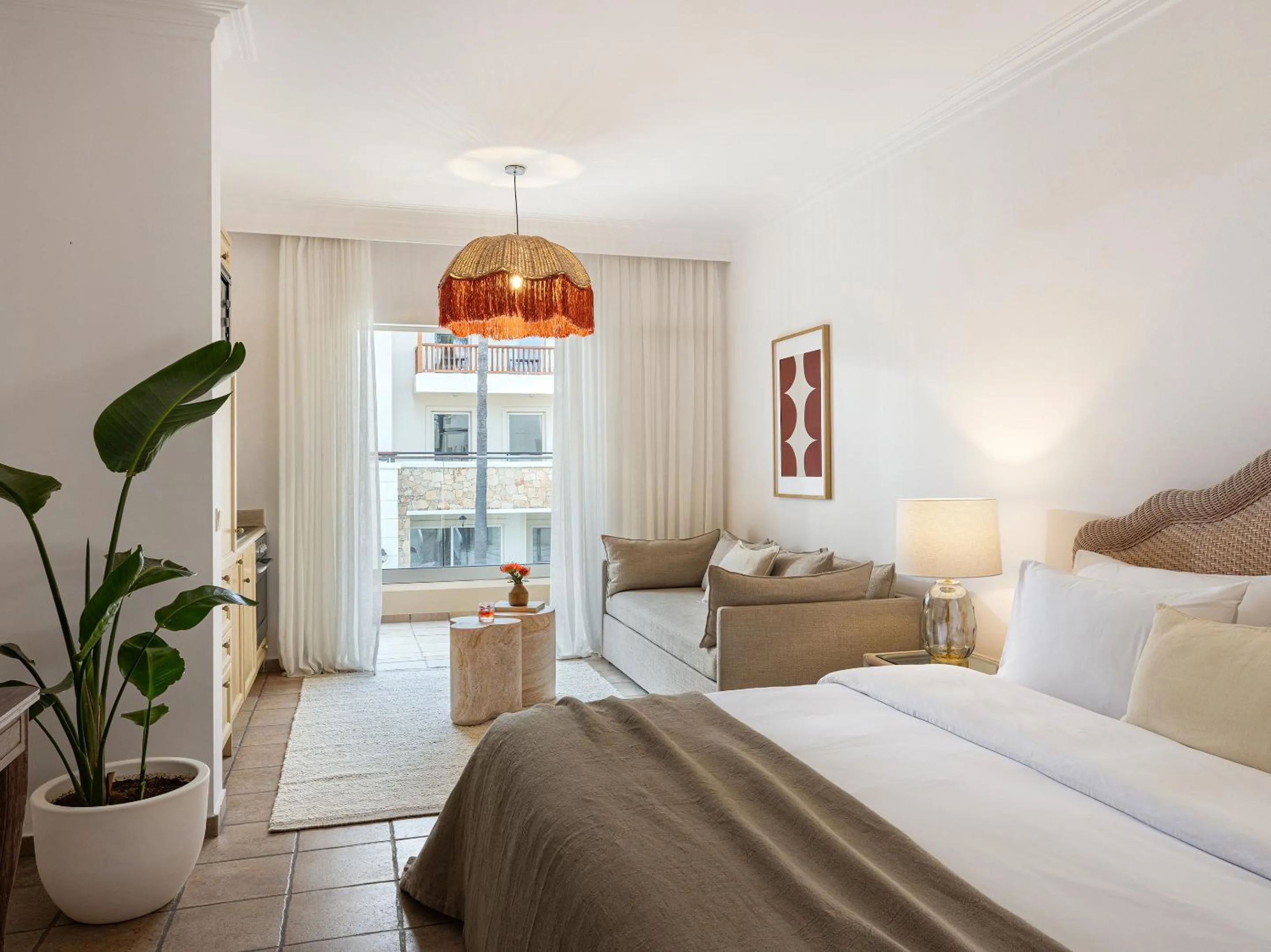 Living room, Bed in Grecotel Casa Adele