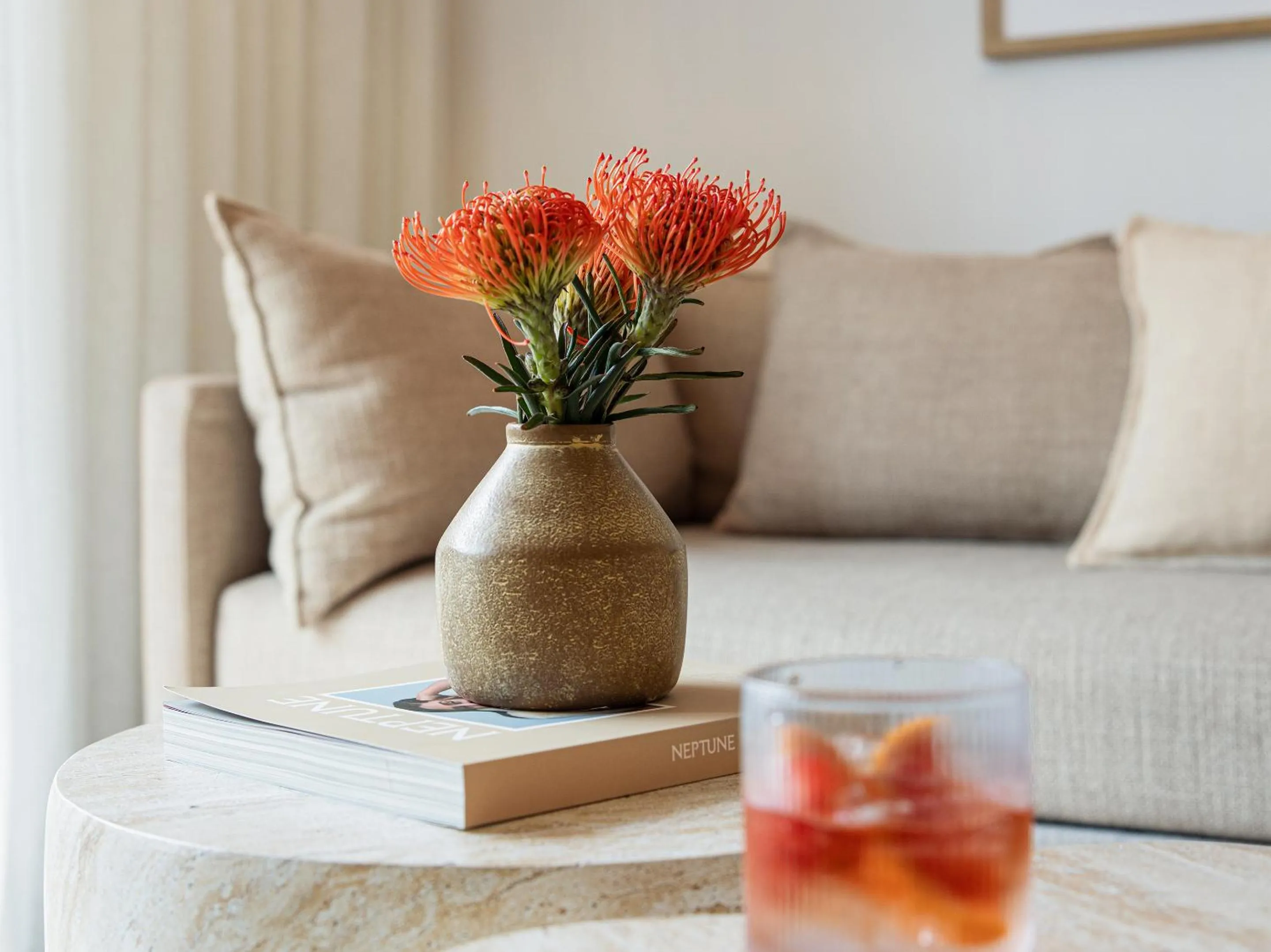 Living room in Grecotel Casa Adele
