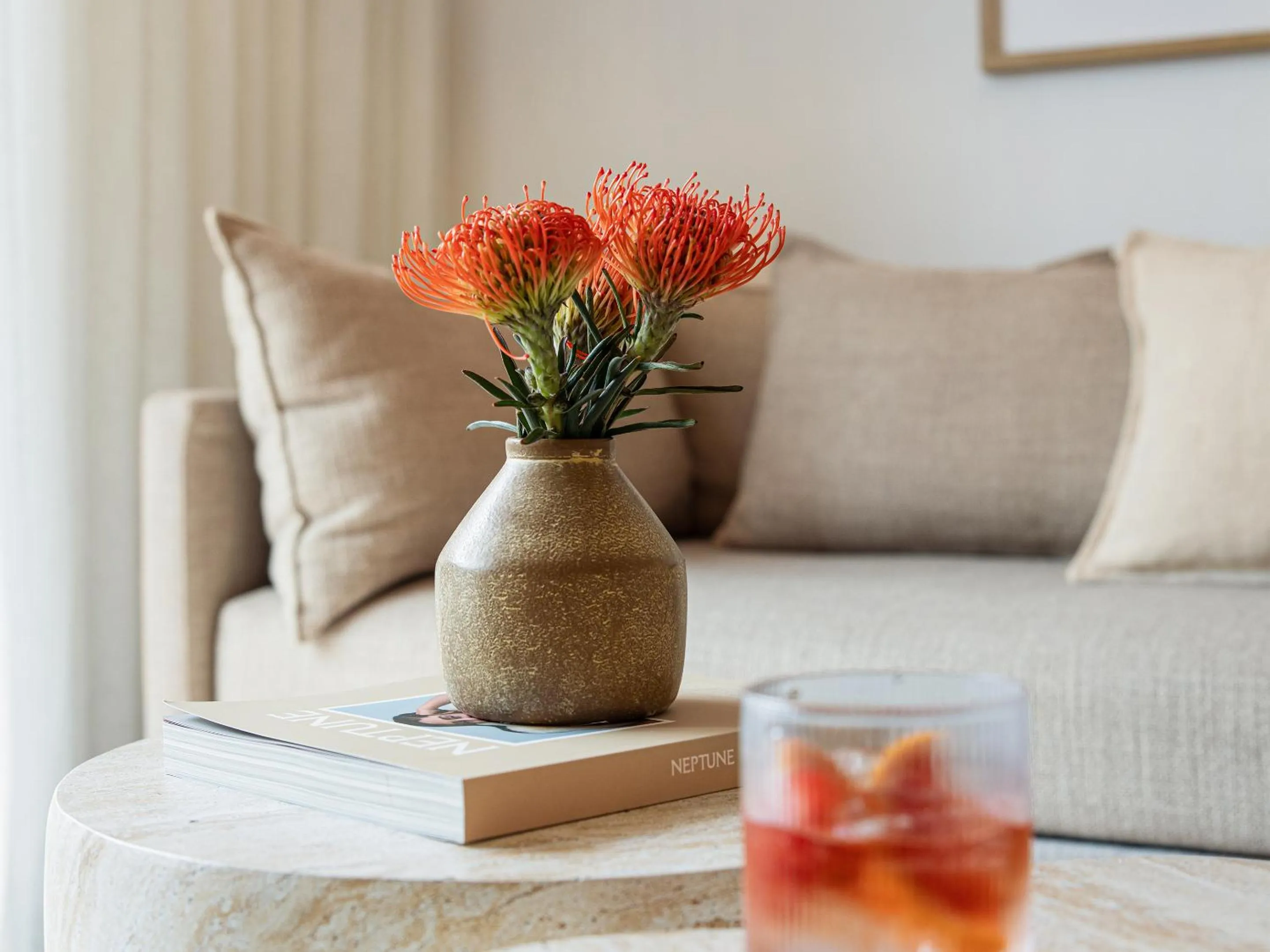 Living room in Grecotel Casa Adele