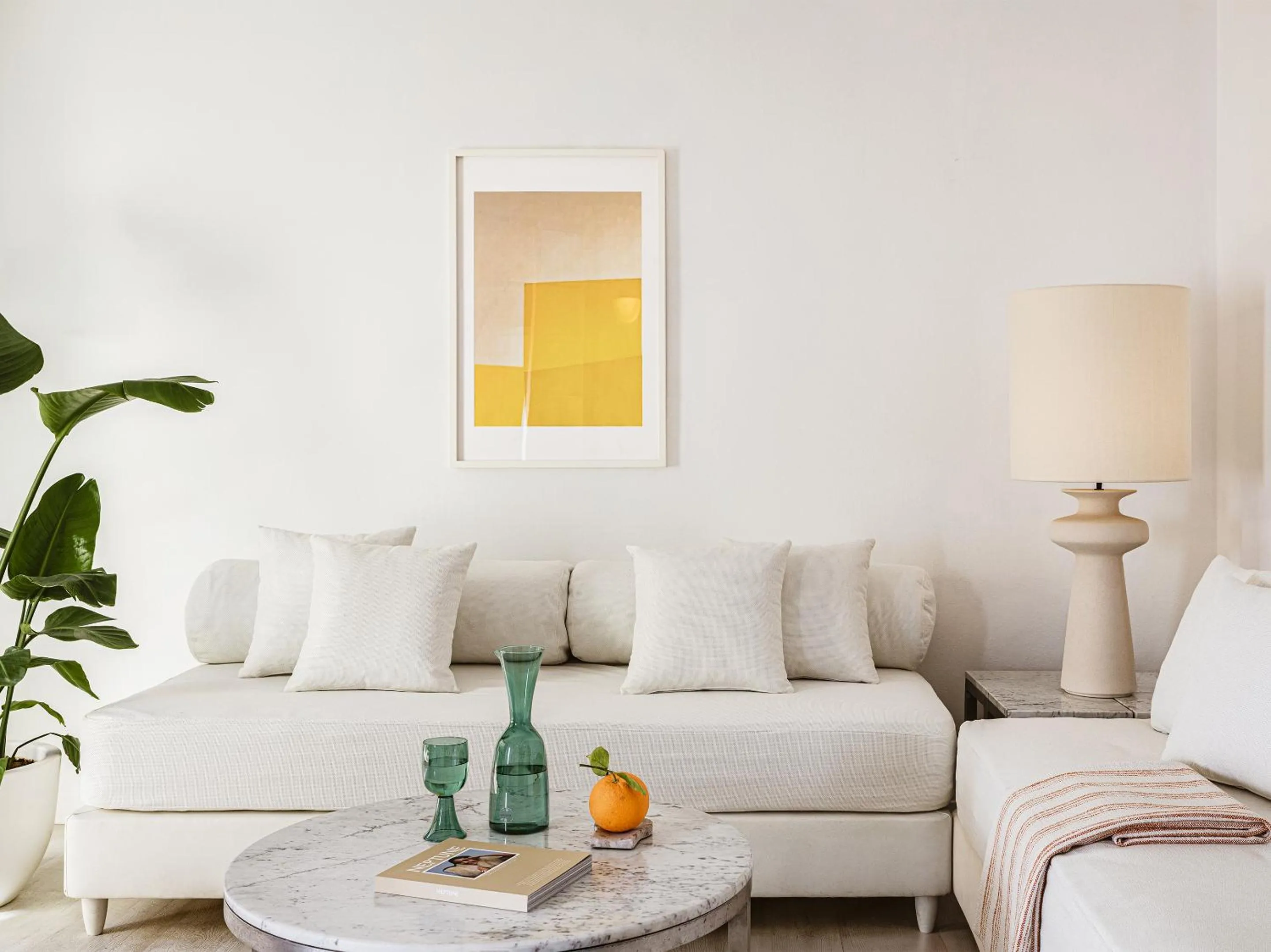 Living room in Grecotel Casa Adele