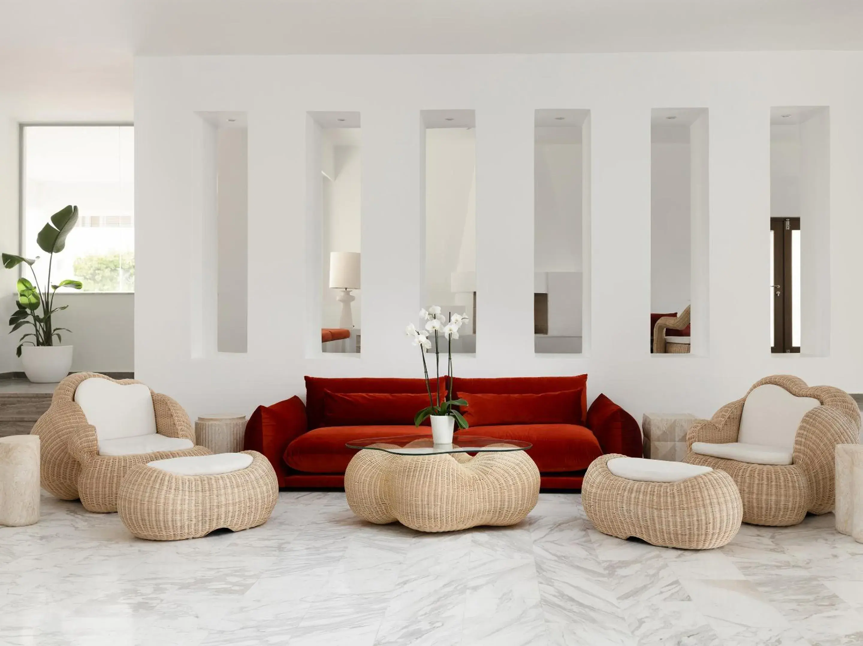 Lobby or reception in Grecotel Casa Adele Lobby or reception in Grecotel Casa Adele