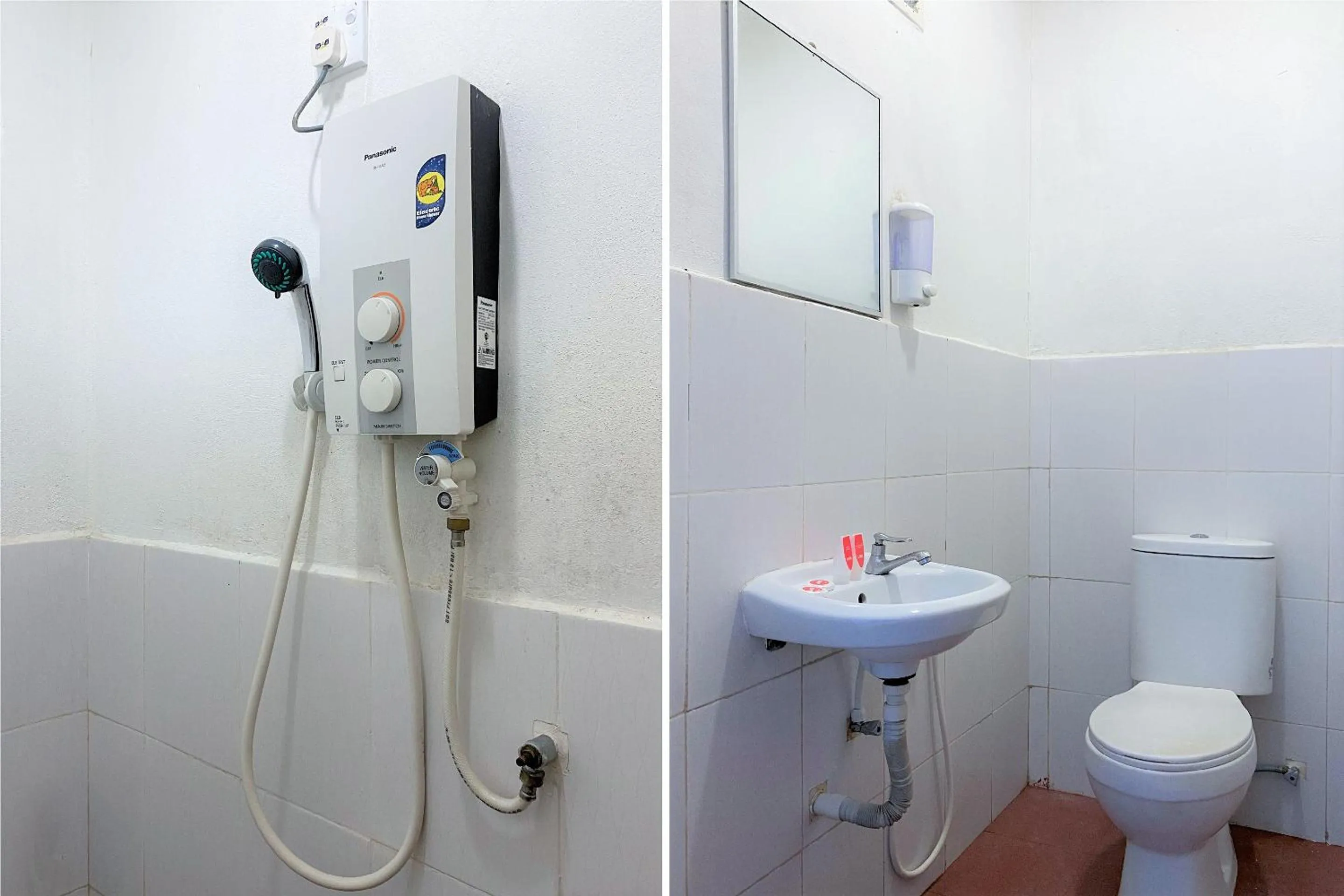 Bathroom in Capital O 90168 Serambi Pelangi Chalet