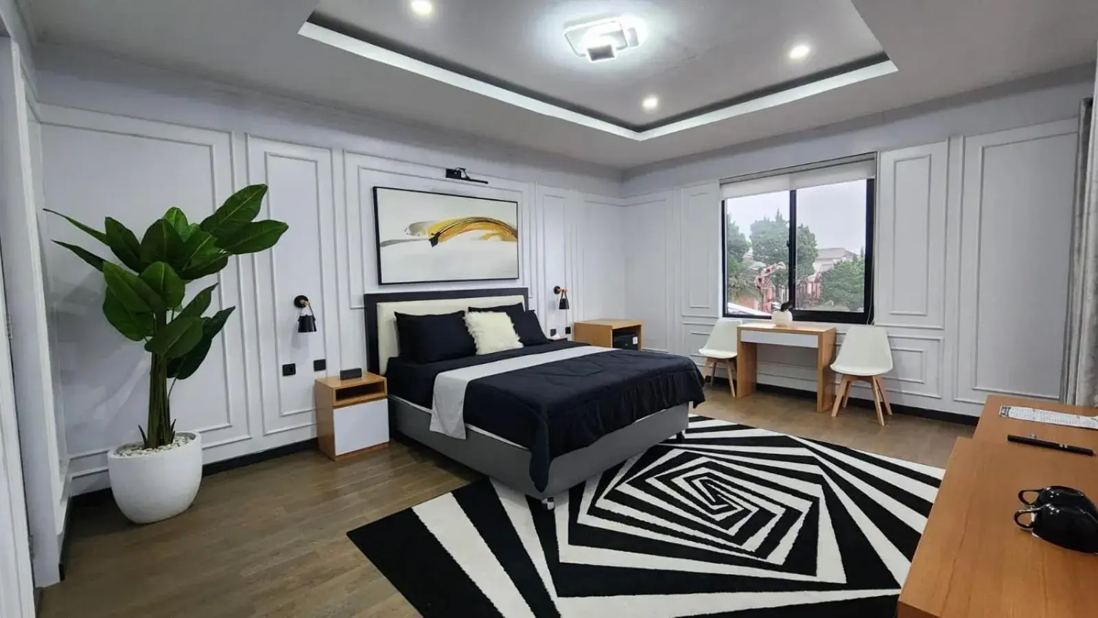 Bed in Nur Alam Hotel Lembang Bed in Nur Alam Hotel Lembang