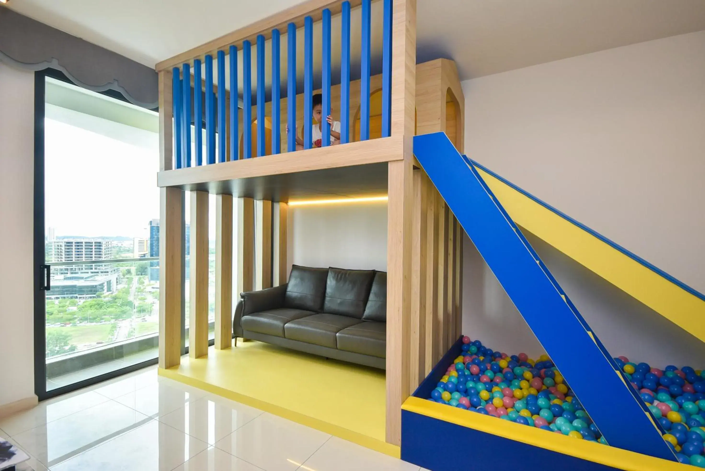 Two-Bedroom Apartment with Slide in Macrolink Medini Theme Suite by Nest Home - Near Legoland Two-Bedroom Apartment with Slide in Macrolink Medini Theme Suite by Nest Home - Near Legoland