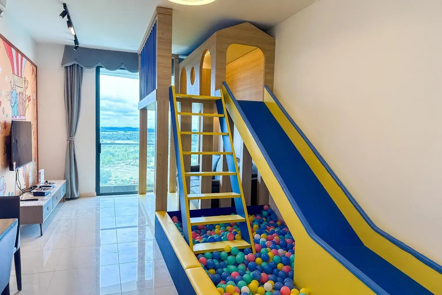 Two-Bedroom Apartment with Slide in Macrolink Medini Theme Suite by Nest Home - Near Legoland Two-Bedroom Apartment with Slide in Macrolink Medini Theme Suite by Nest Home - Near Legoland