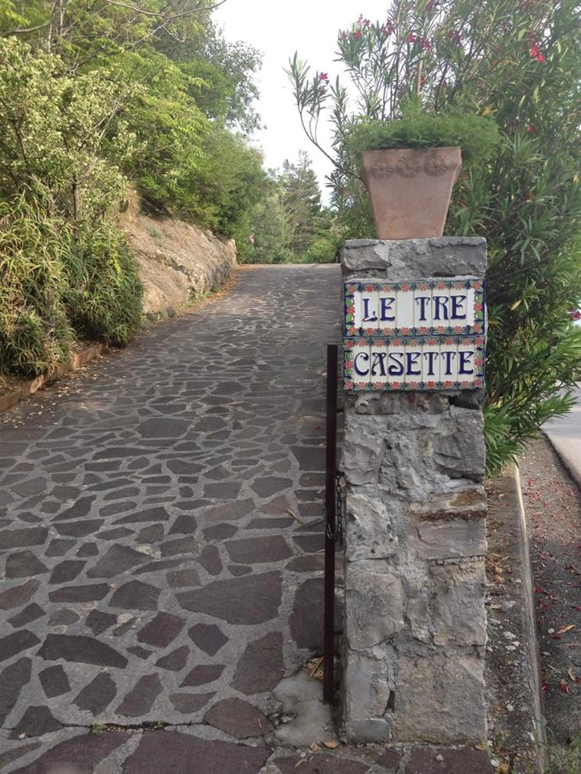 Garden in B&B Le Tre Casette