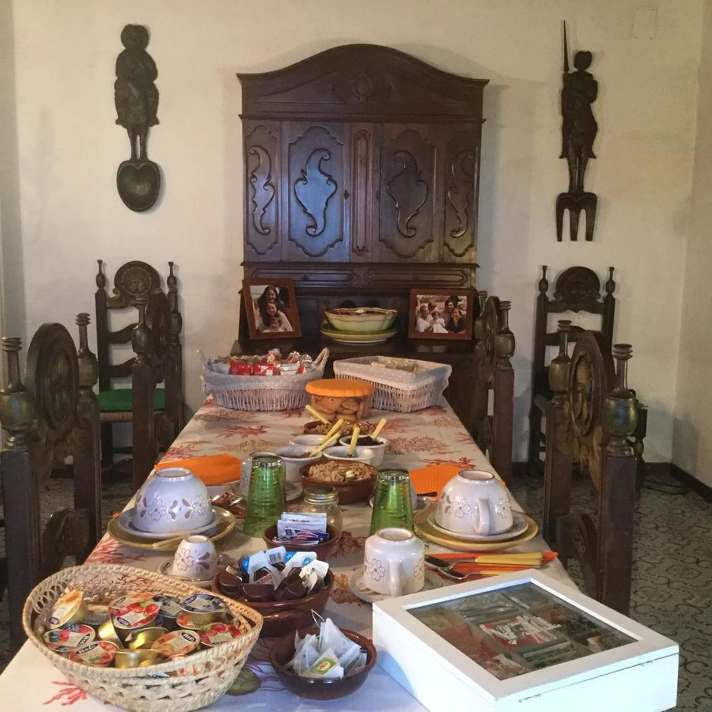 Dining area in B&B Le Tre Casette