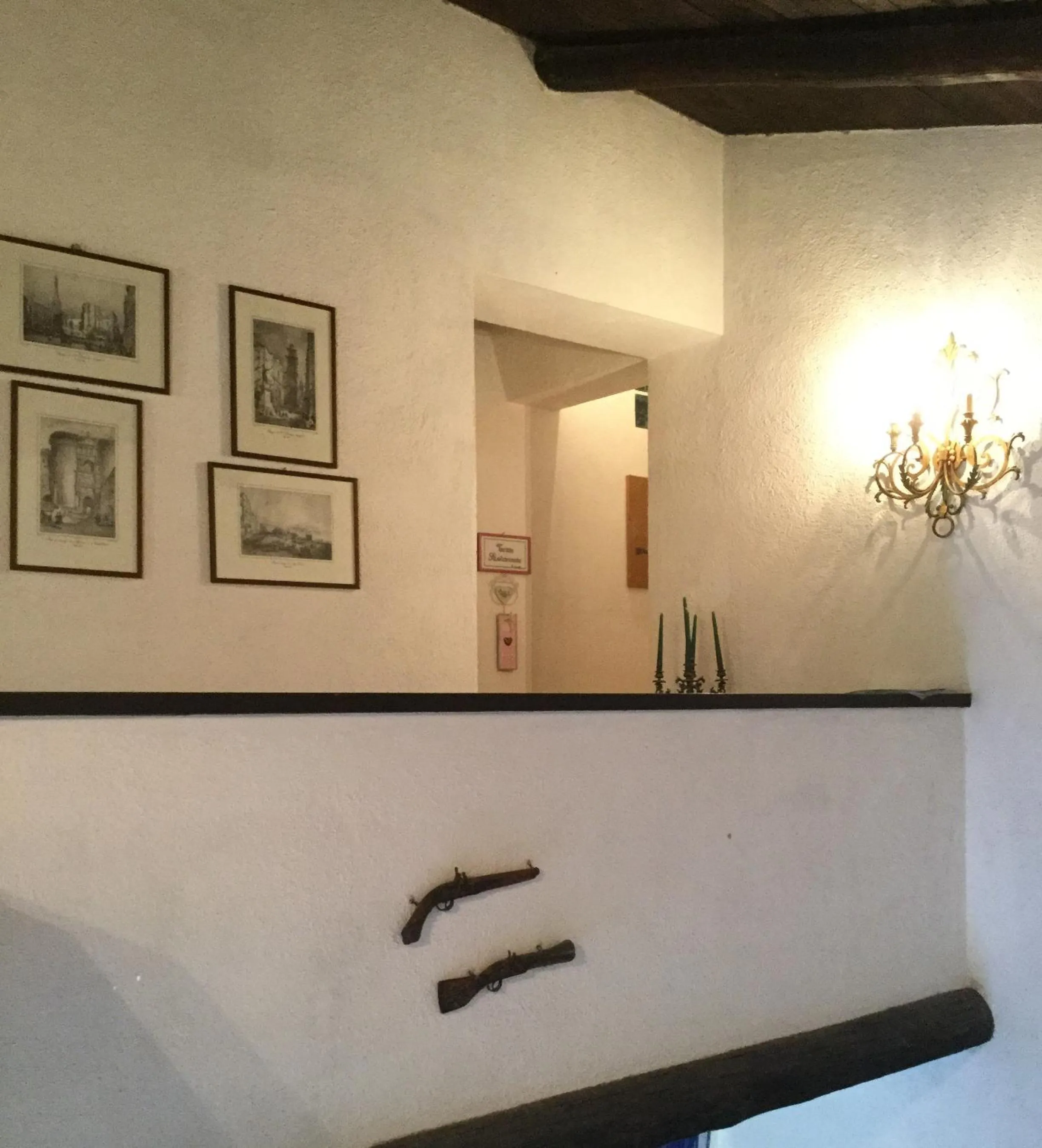 Decorative detail in B&B Le Tre Casette