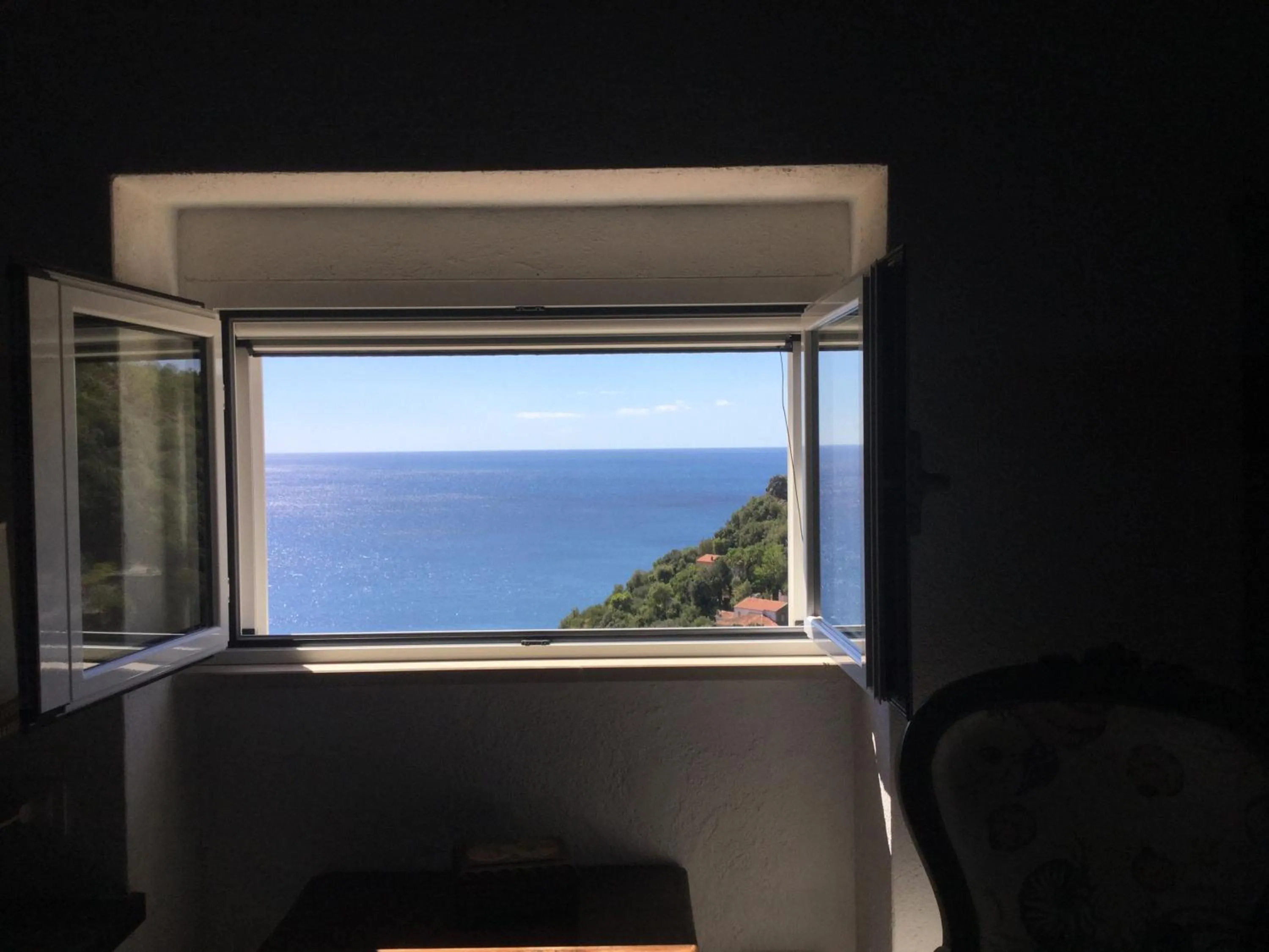 Sea view in B&B Le Tre Casette