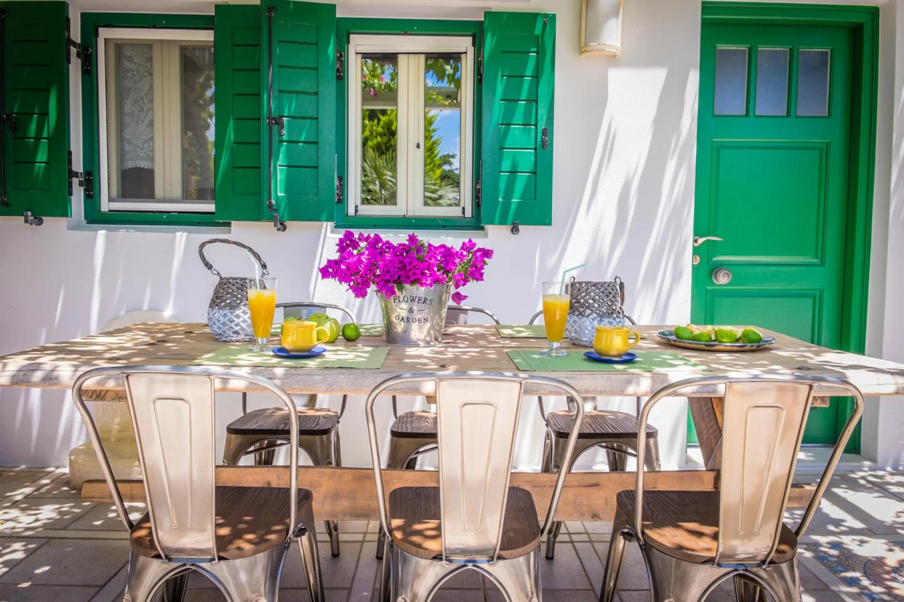 Patio in Montana Villa