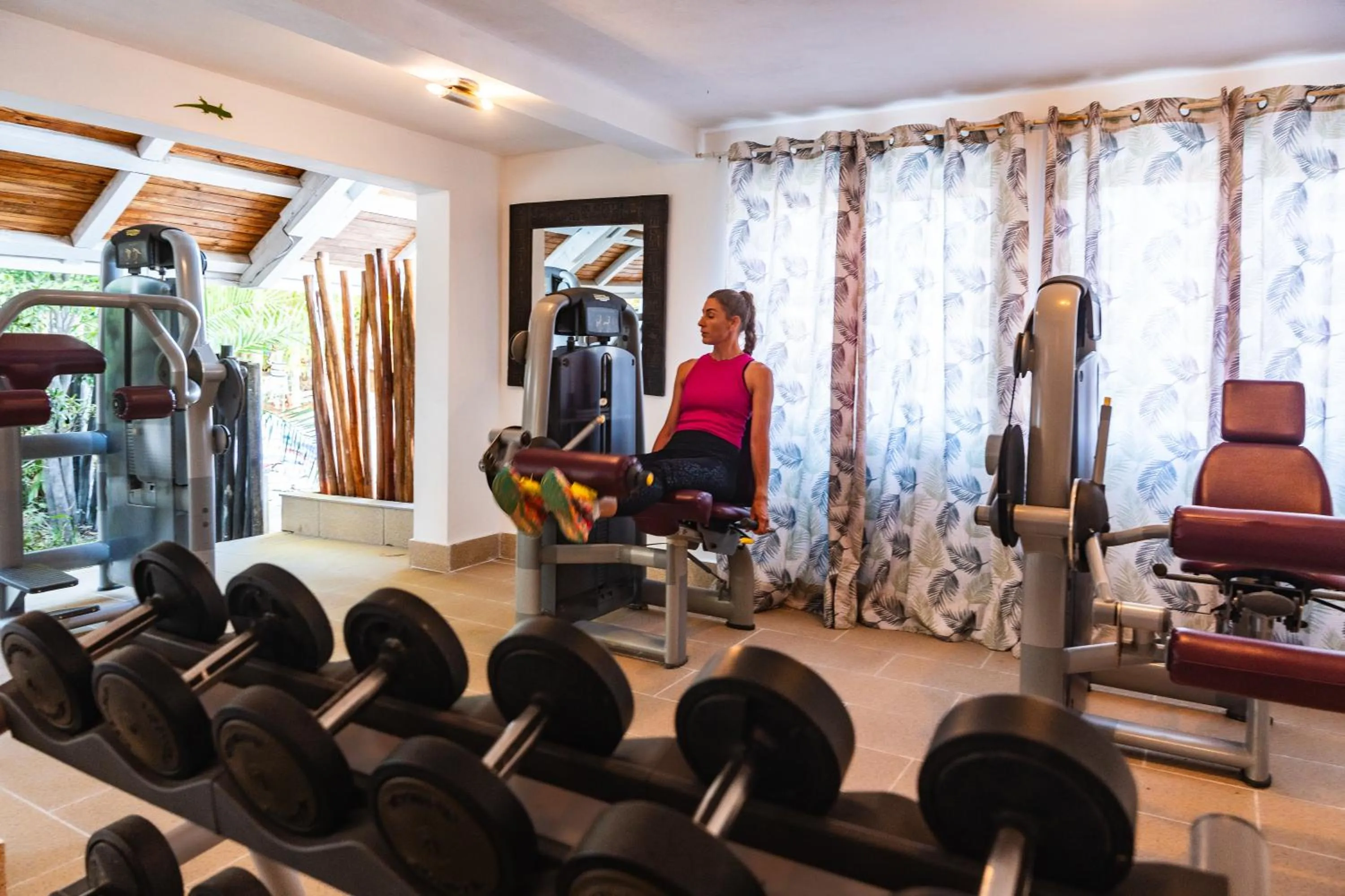 Fitness centre/facilities in Mantasaly Resort