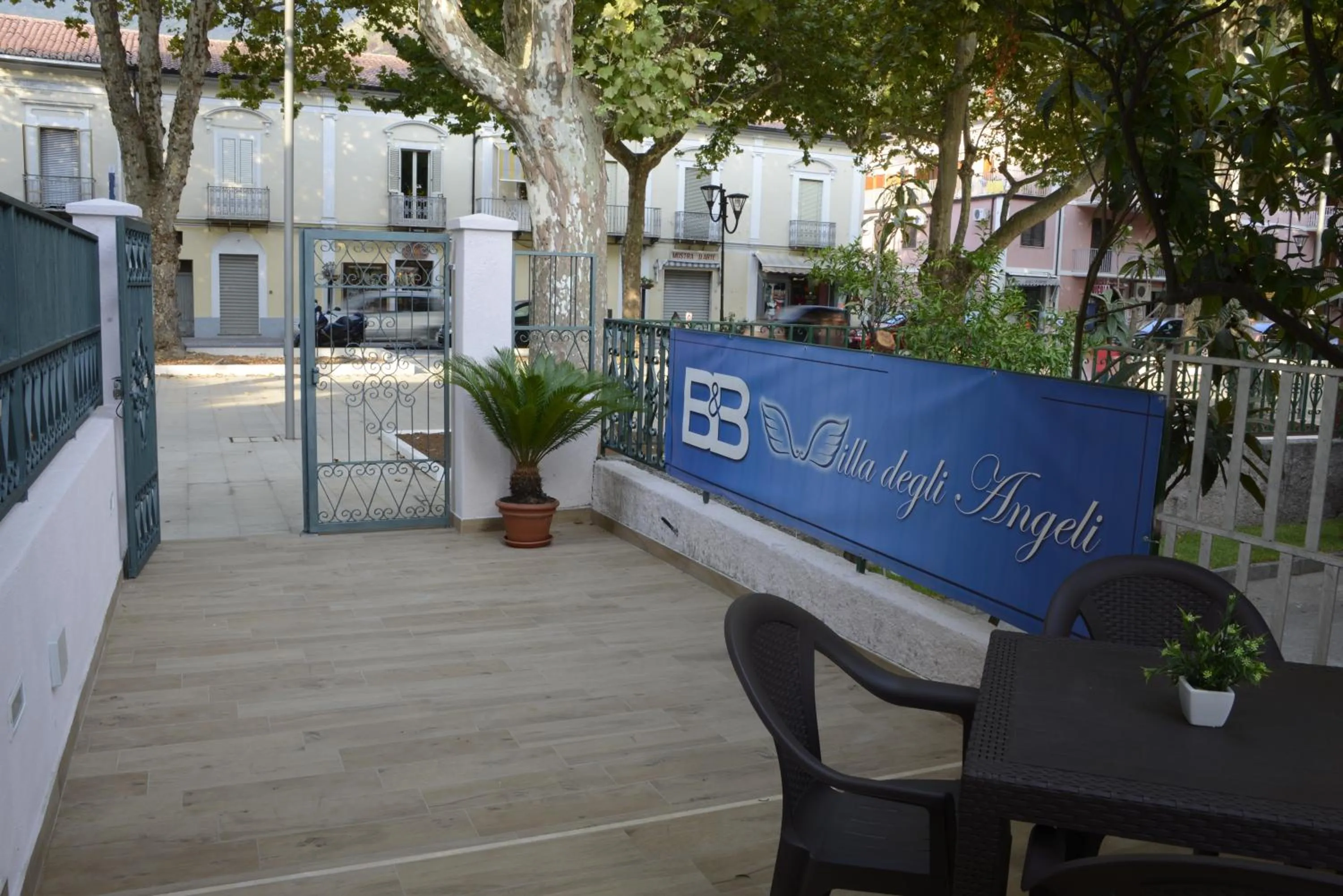 Balcony/Terrace in B&B Villa degli Angeli