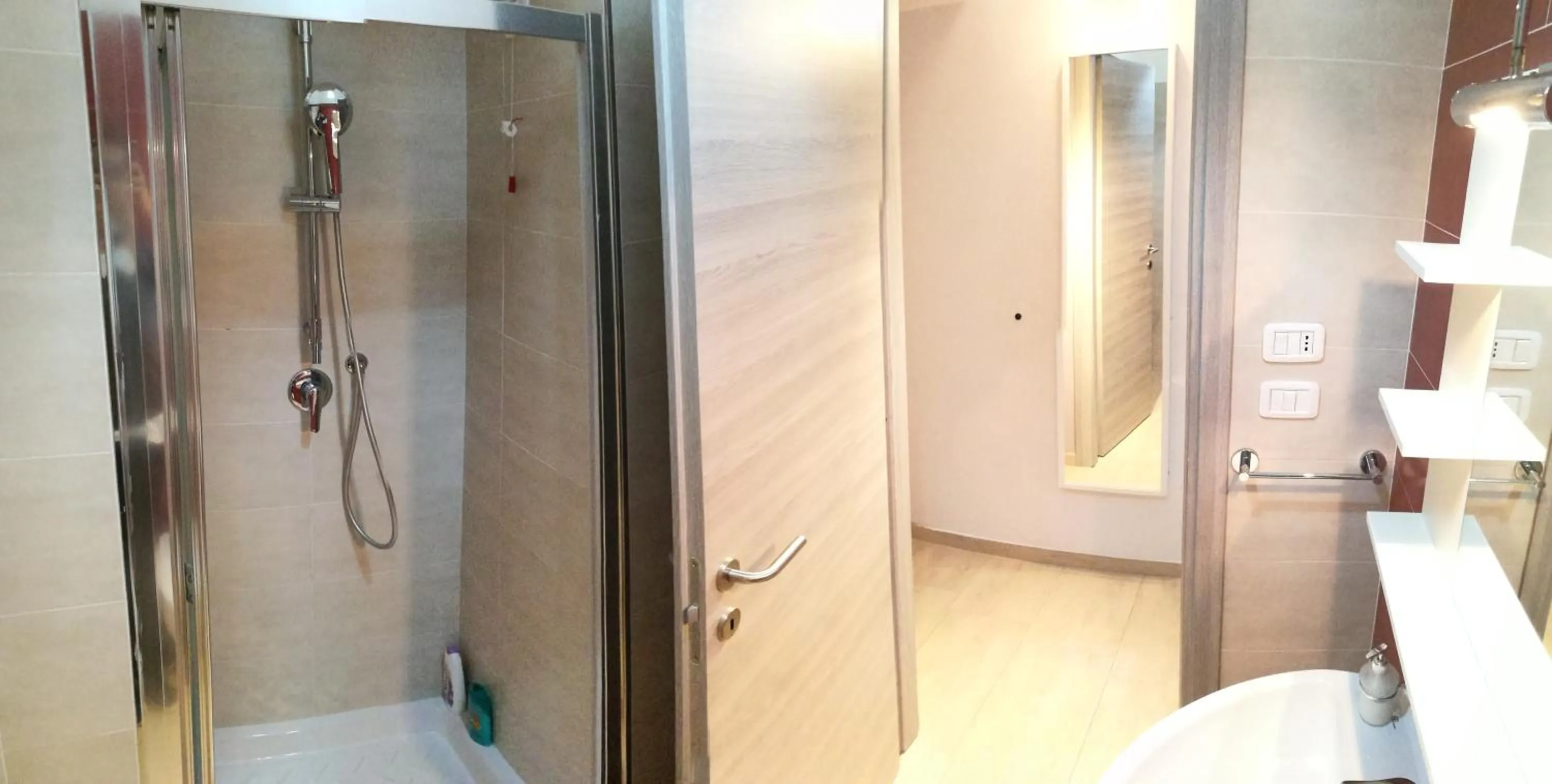 Bathroom in B&B Villa degli Angeli