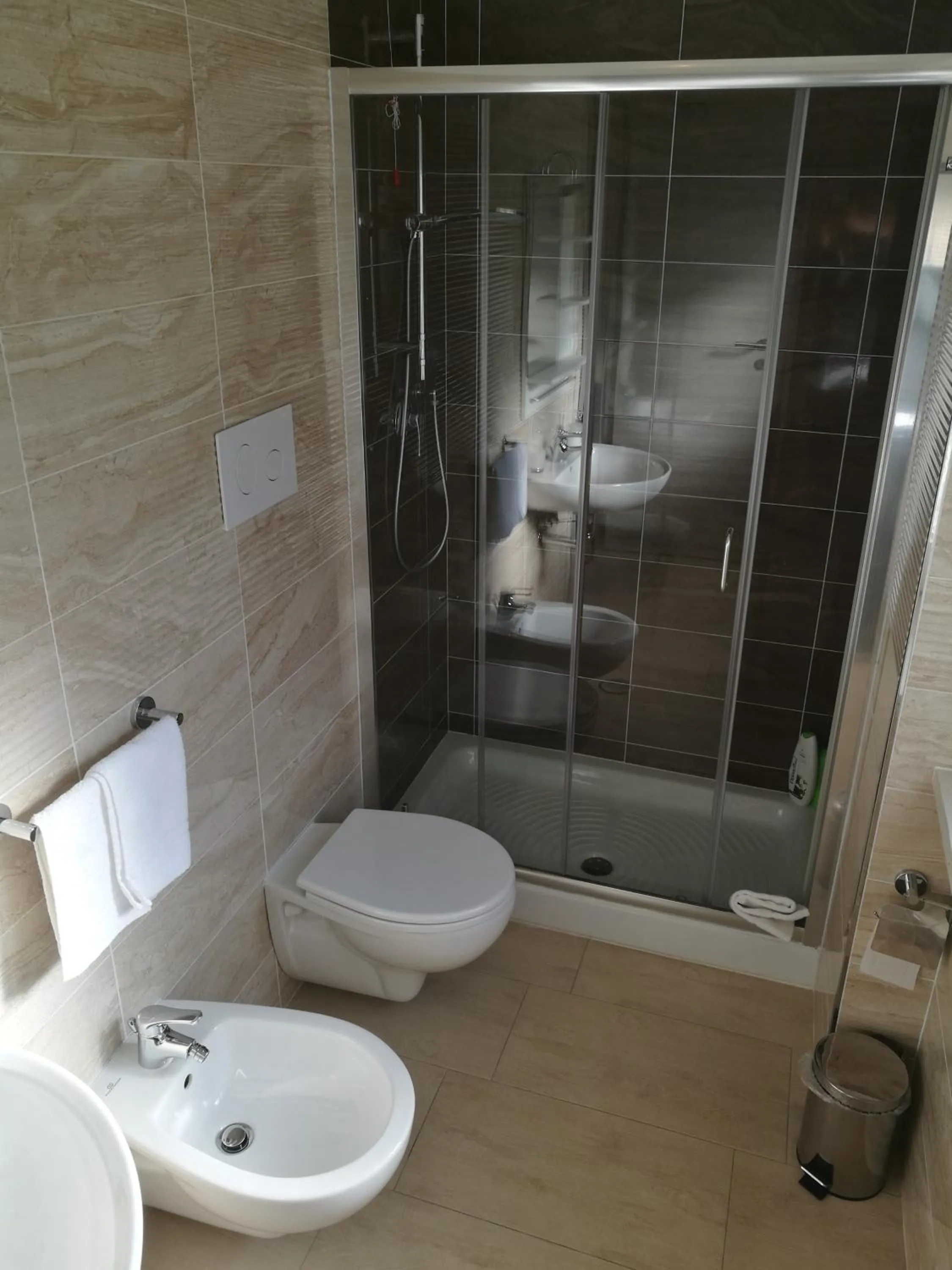 Bathroom in B&B Villa degli Angeli