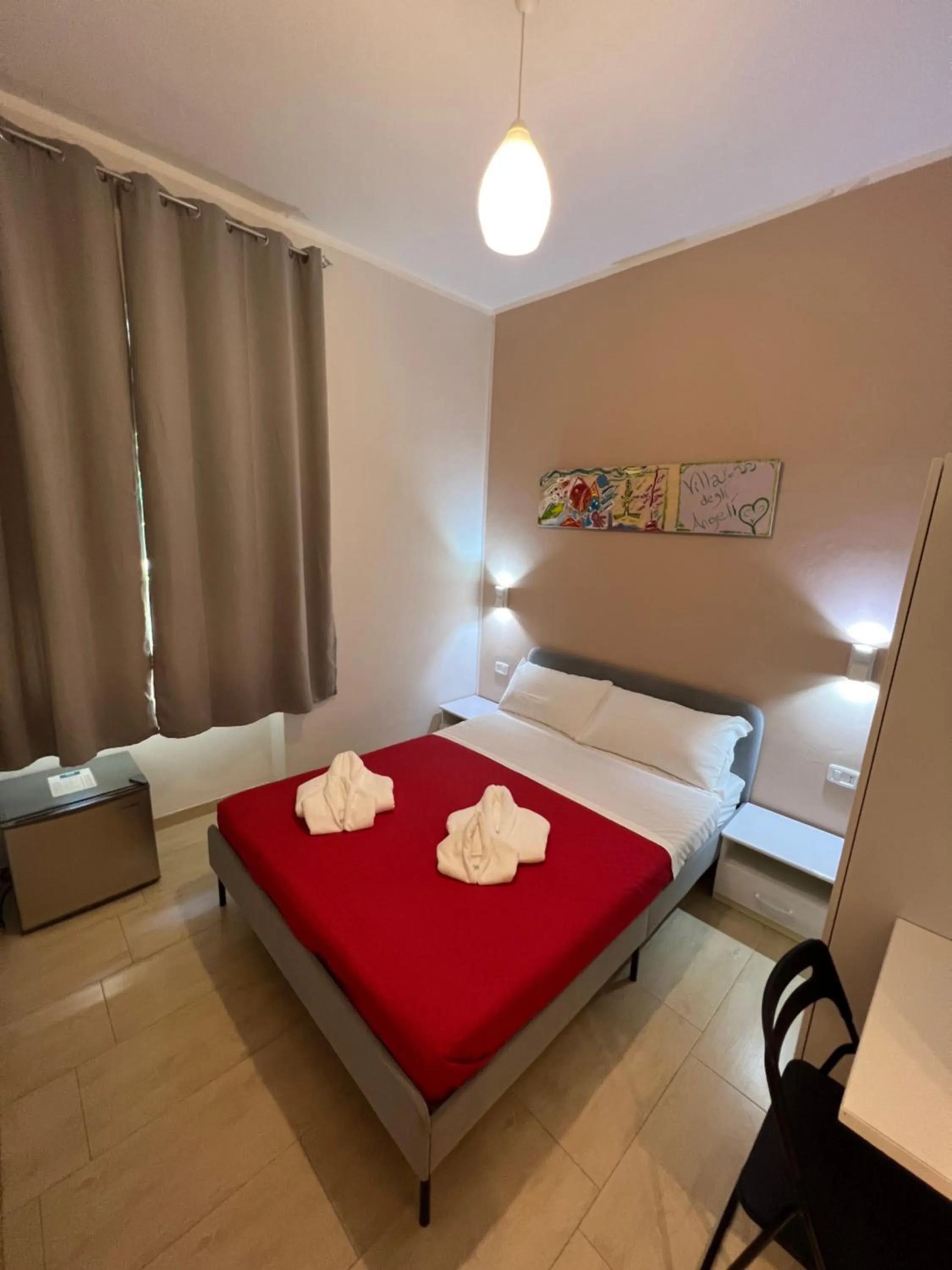 Bedroom, Bed in B&B Villa degli Angeli