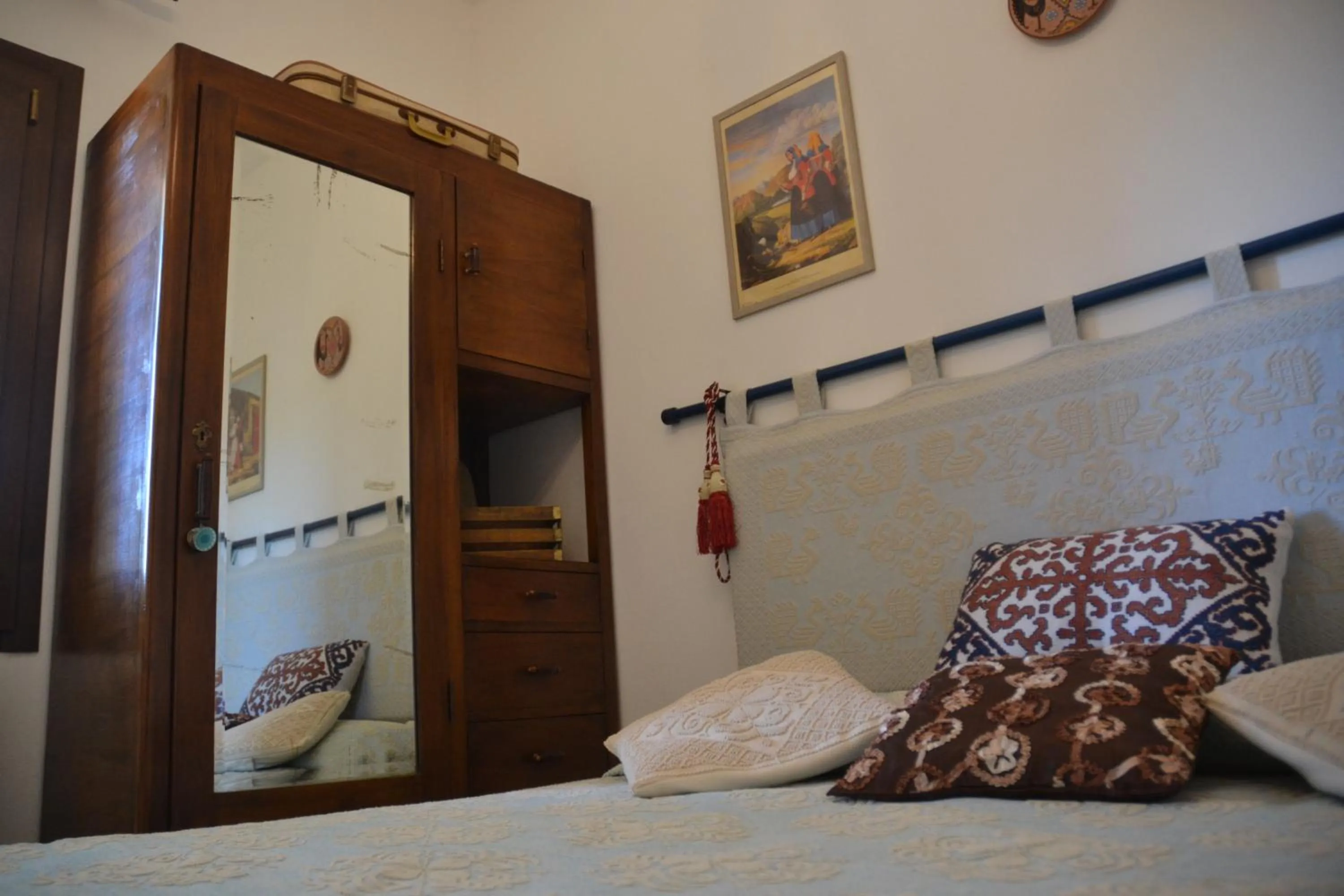 Bedroom, Bed in B&B Antica Botte Sassari