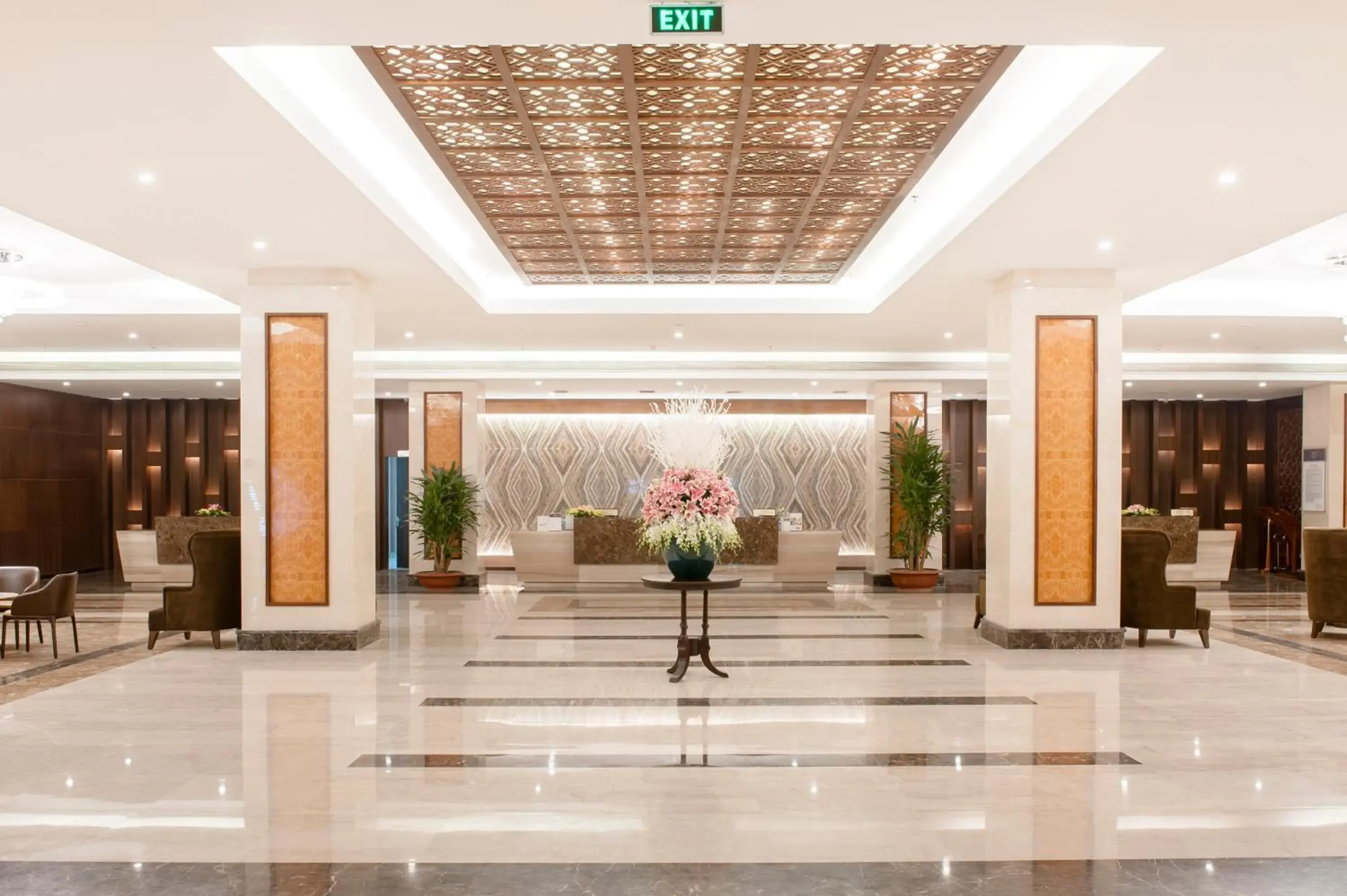 Lobby or reception in Muong Thanh Grand Lao Cai Hotel Lobby or reception in Muong Thanh Grand Lao Cai Hotel