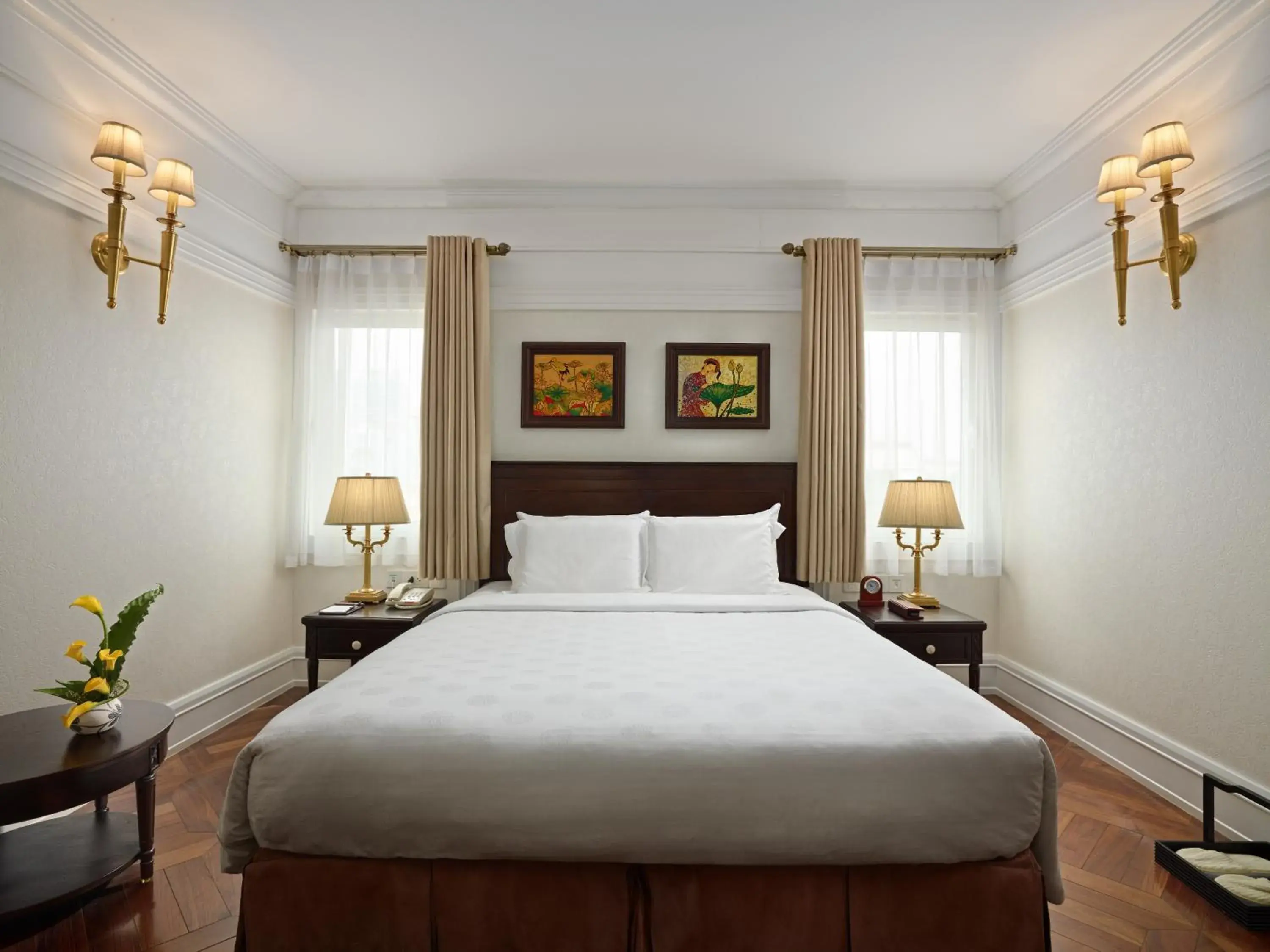 Bed in Silk Path Boutique Hanoi Bed in Silk Path Boutique Hanoi