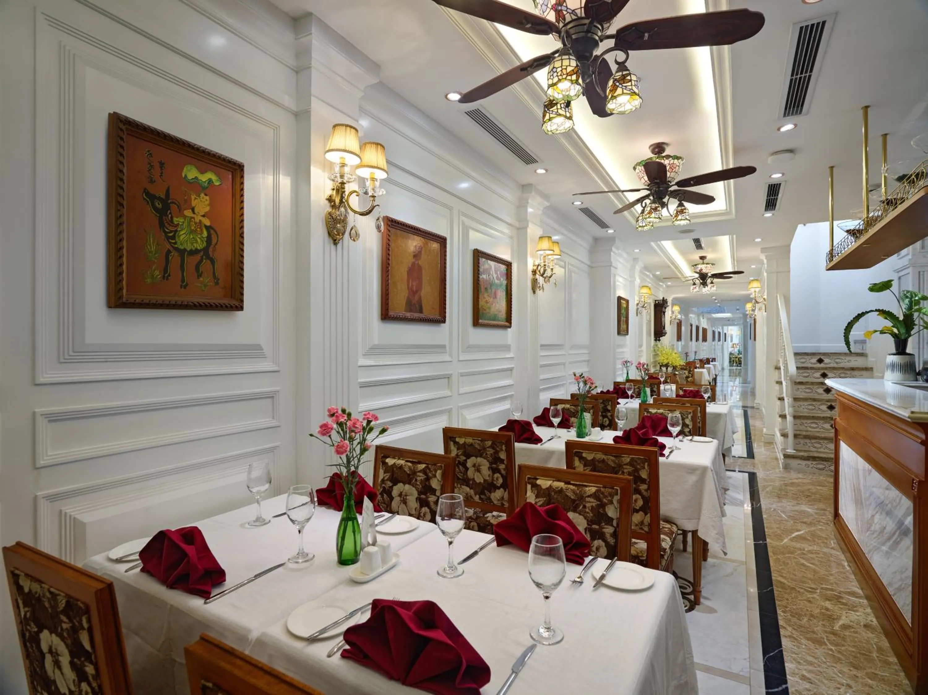 Floor plan in Silk Path Boutique Hanoi