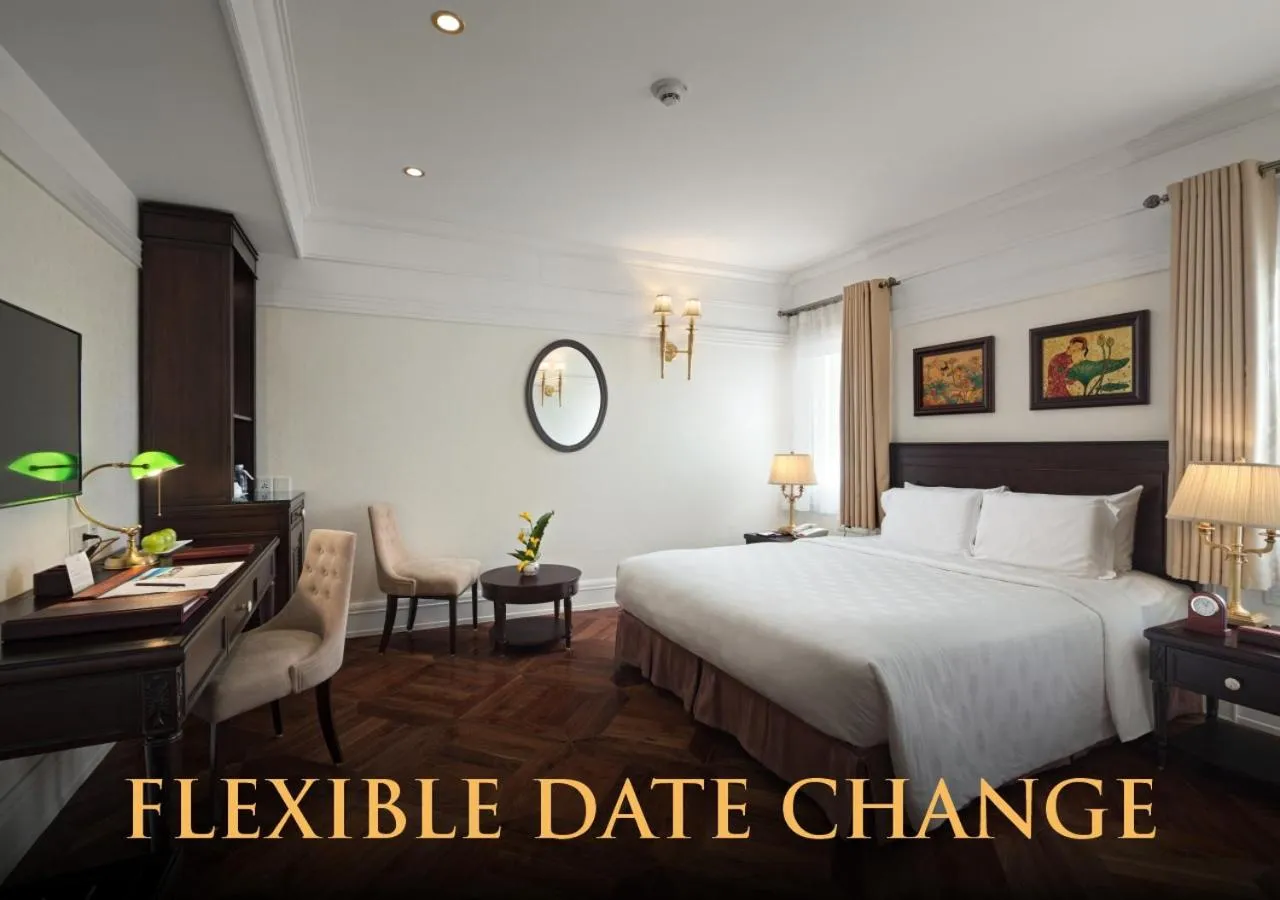 Bedroom, Bed in Silk Path Boutique Hanoi