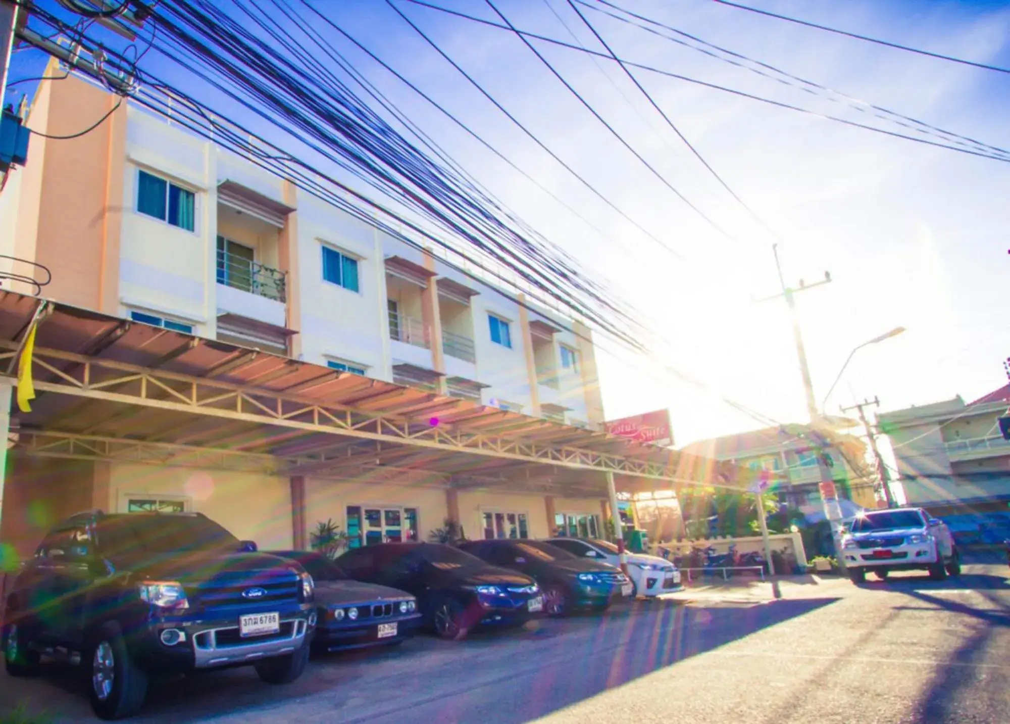 Property building in Lotus Suite Hua Hin Property building in Lotus Suite Hua Hin