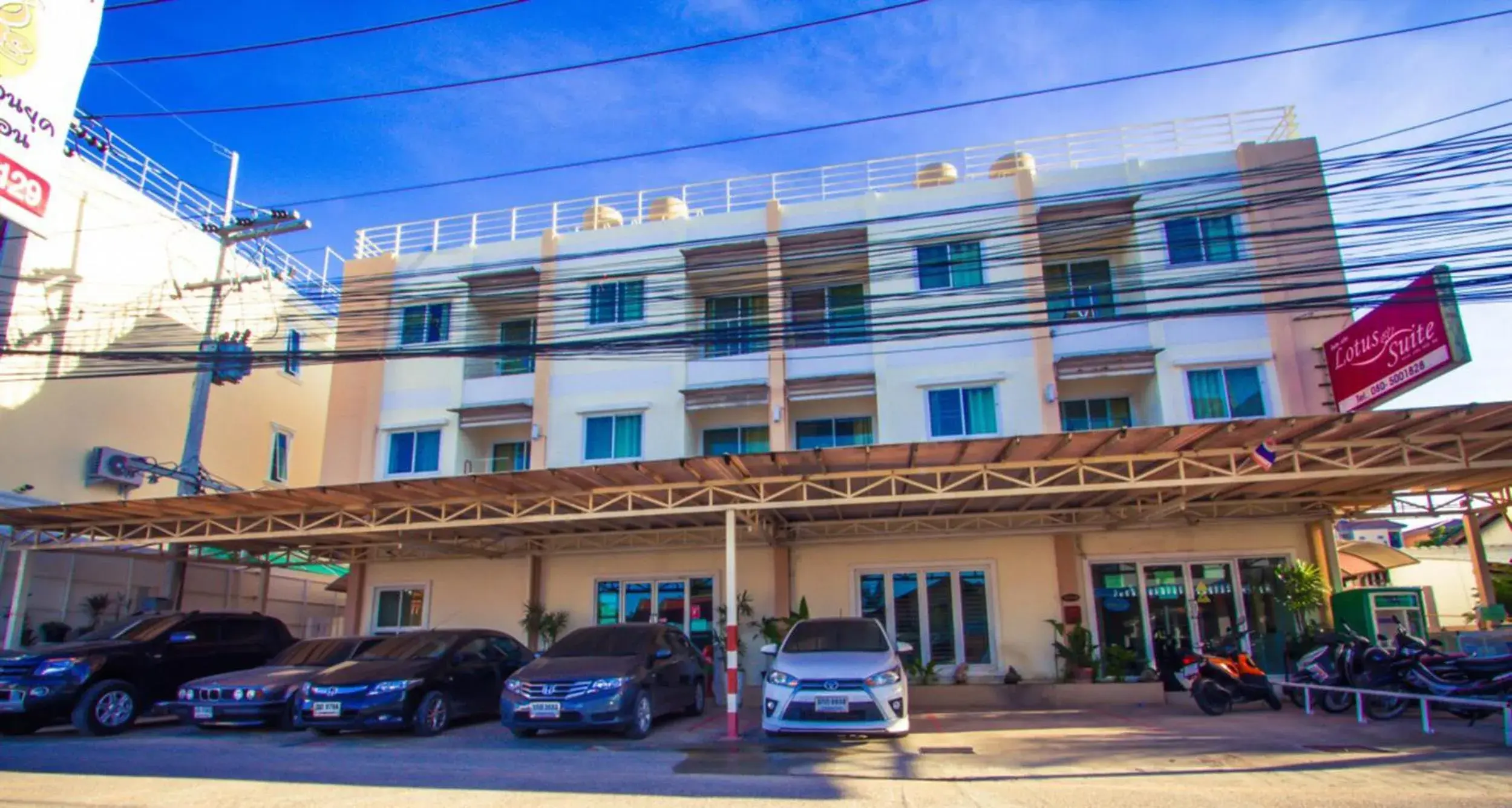 Property building in Lotus Suite Hua Hin Property building in Lotus Suite Hua Hin