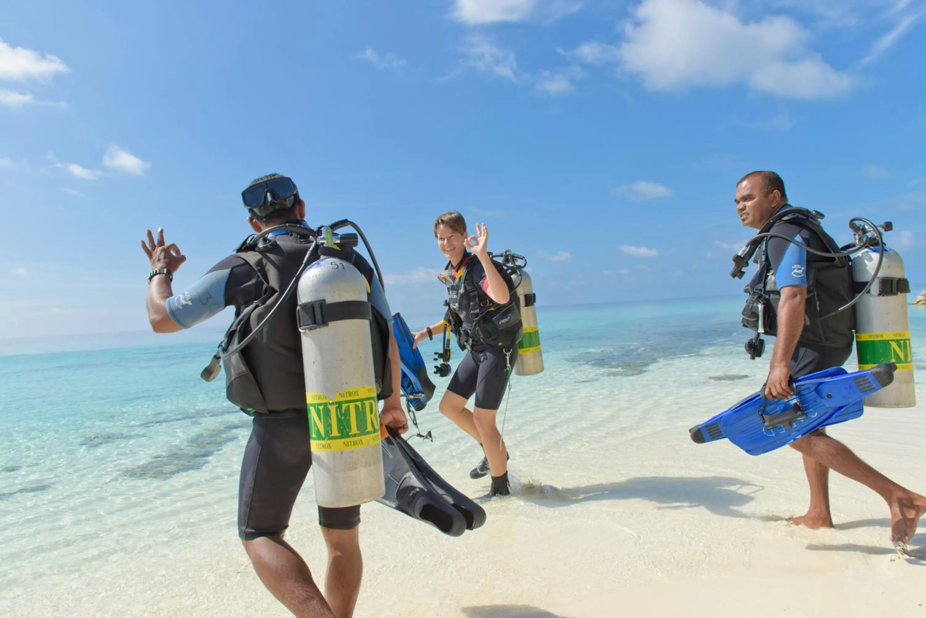 Diving in Eriyadu Island Resort