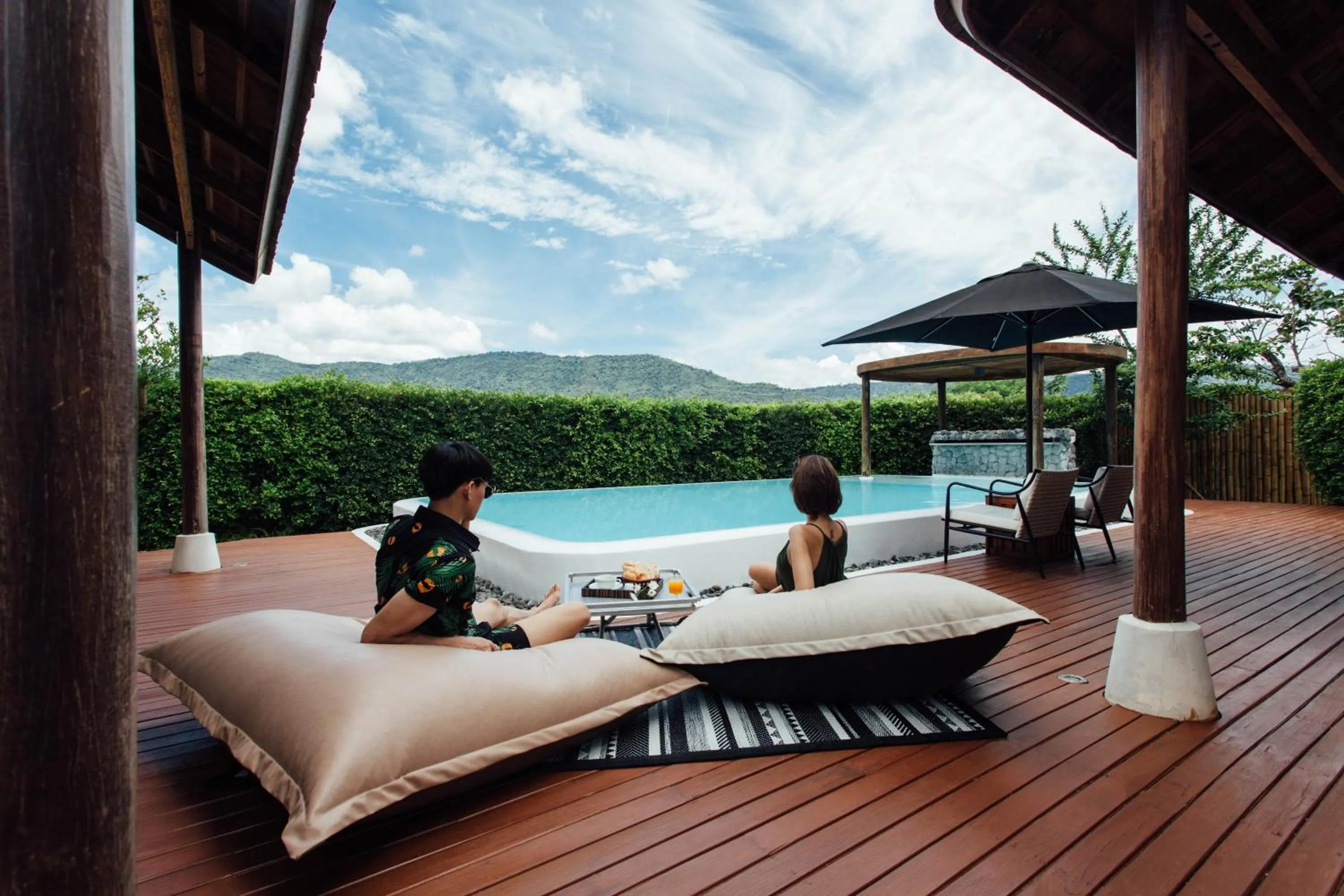 Swimming pool in Boribot Pool Resort