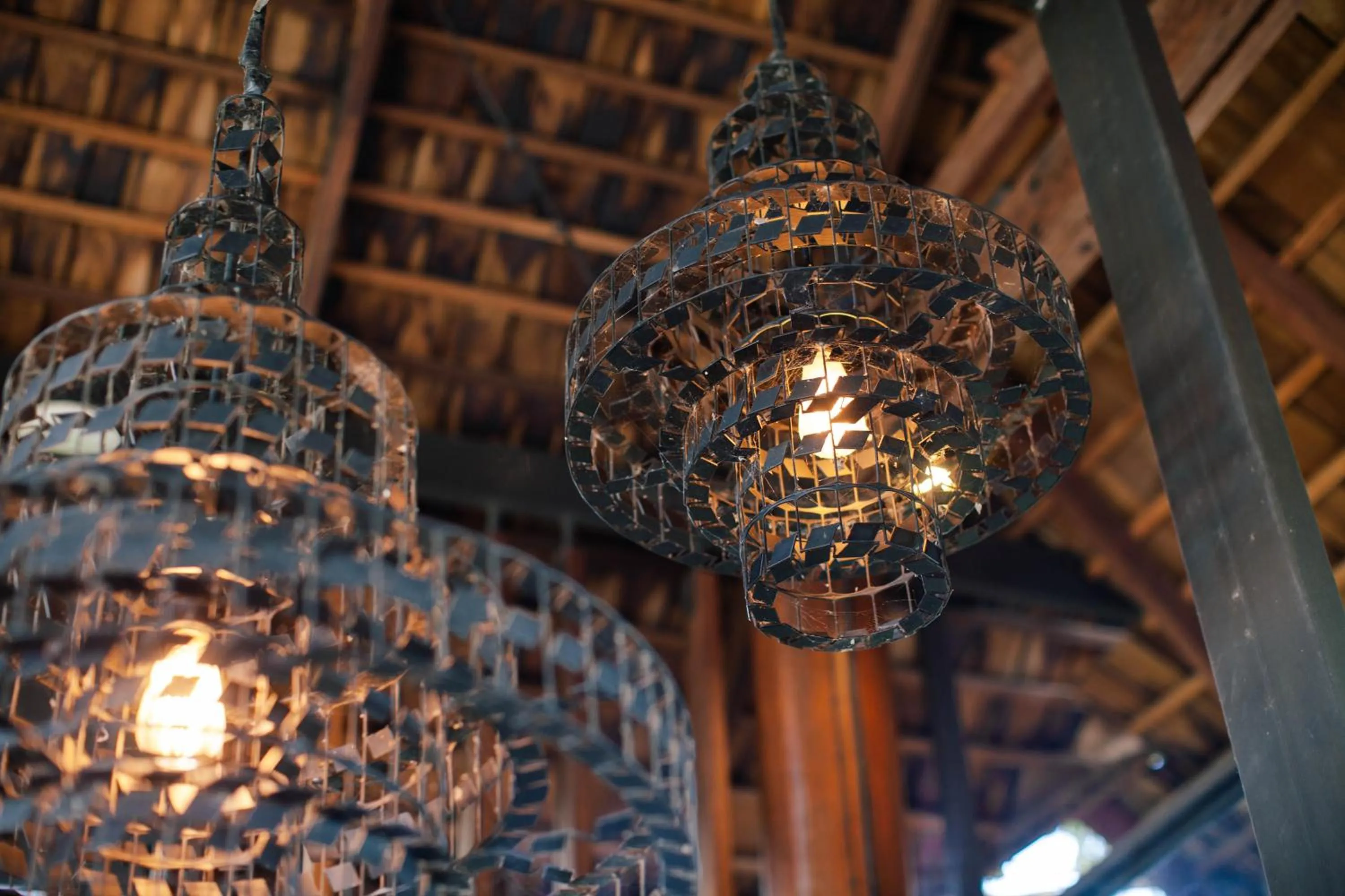 Decorative detail in Boribot Pool Resort