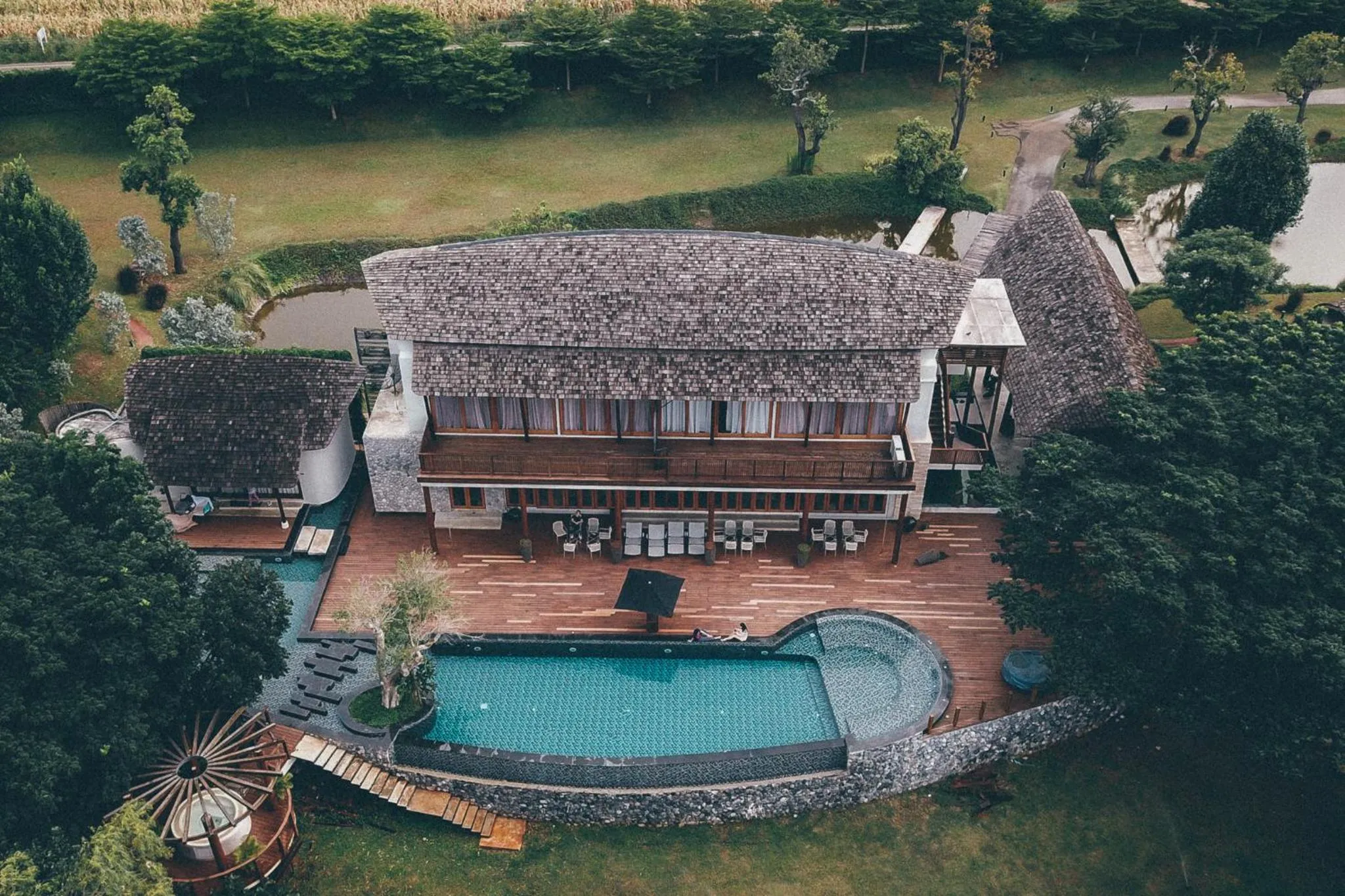 Property building in Boribot Pool Resort