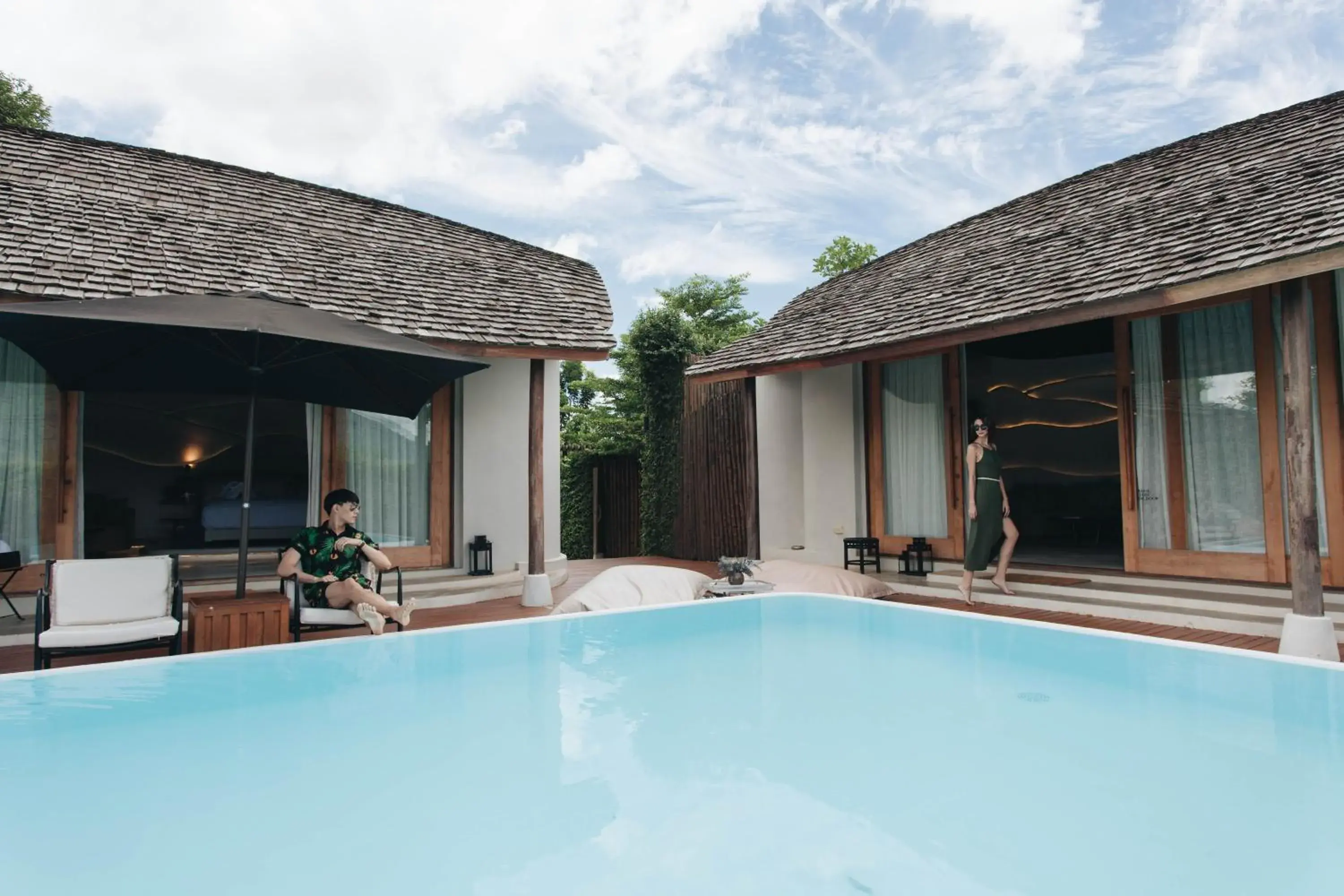 Property building in Boribot Pool Resort Property building in Boribot Pool Resort