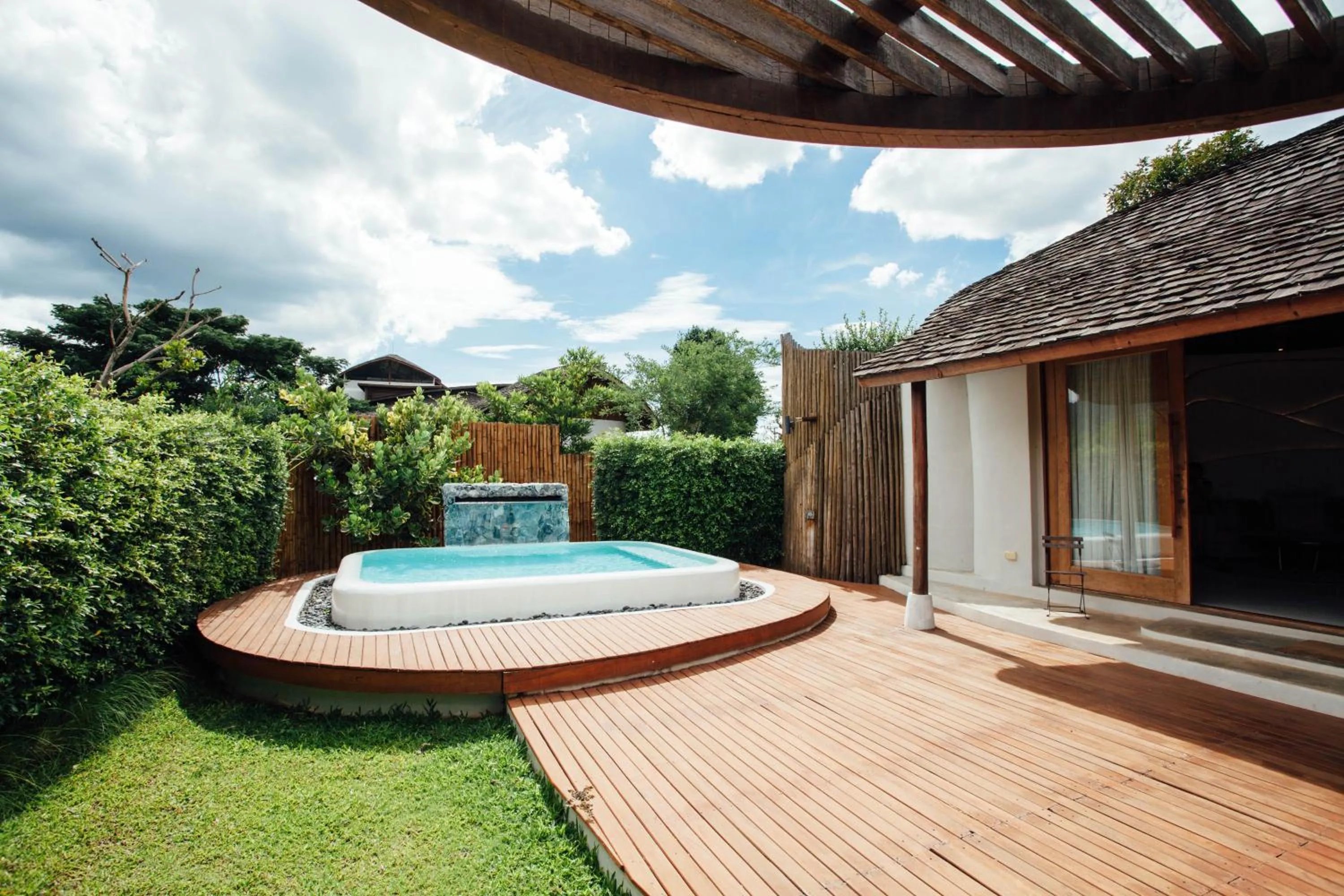 Balcony/Terrace in Boribot Pool Resort